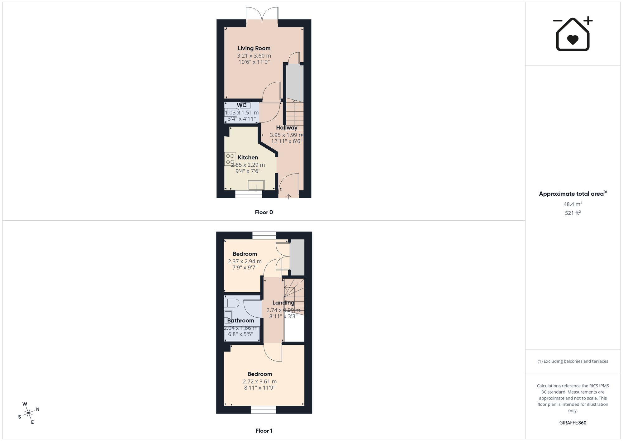 10 Redstone Court, Narberth floorplan