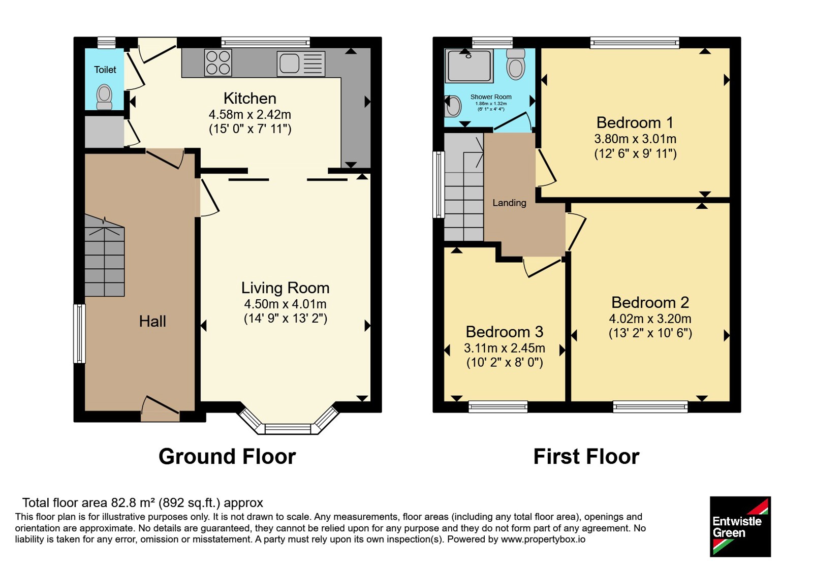 18, Chatterton Road, Merseyside floorplan