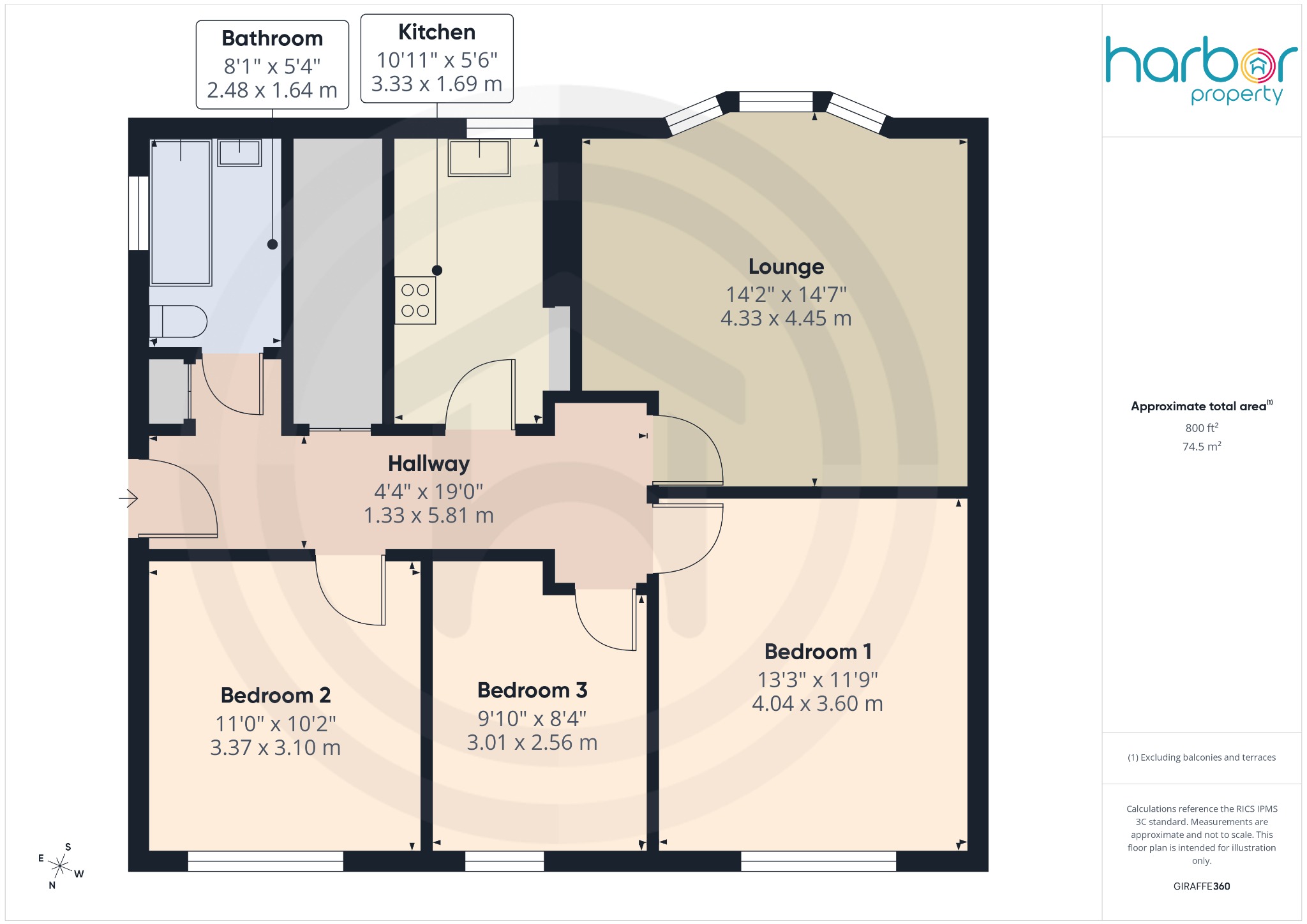 27 Pilrig Street, Carntyne, Glasgow floorplan
