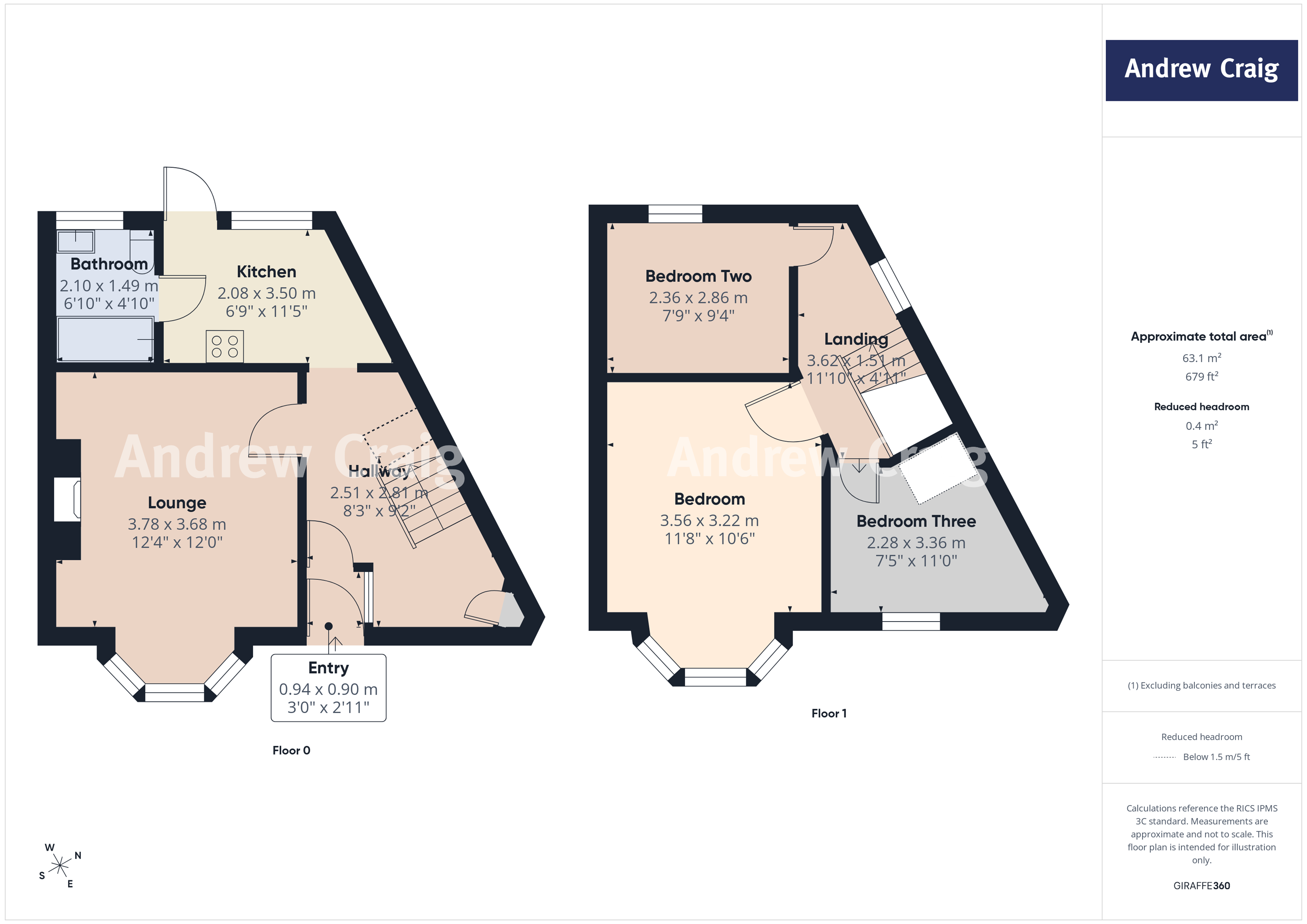 2 Clifton Terrace, South Shields floorplan