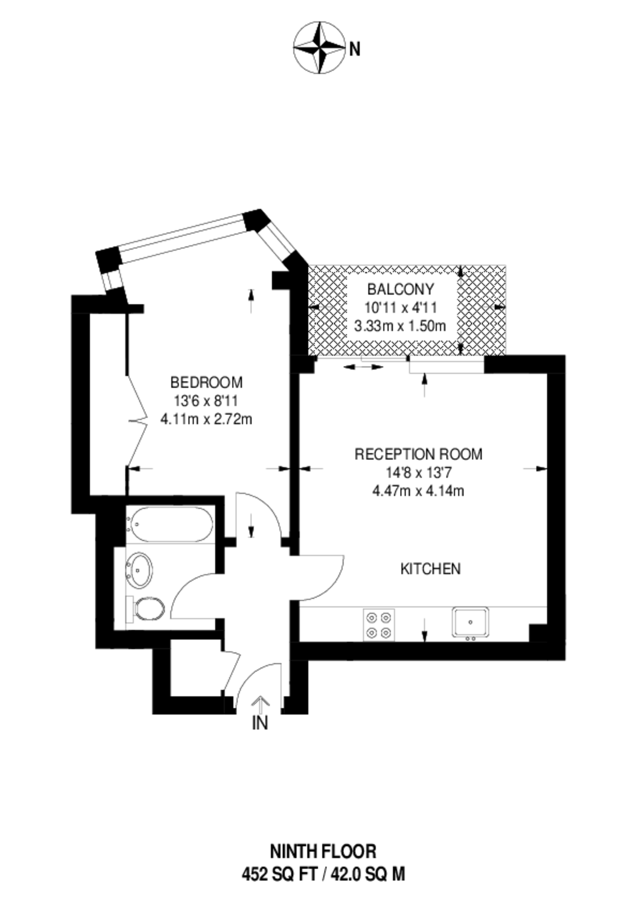 Altyre Road, East Croydon floorplan