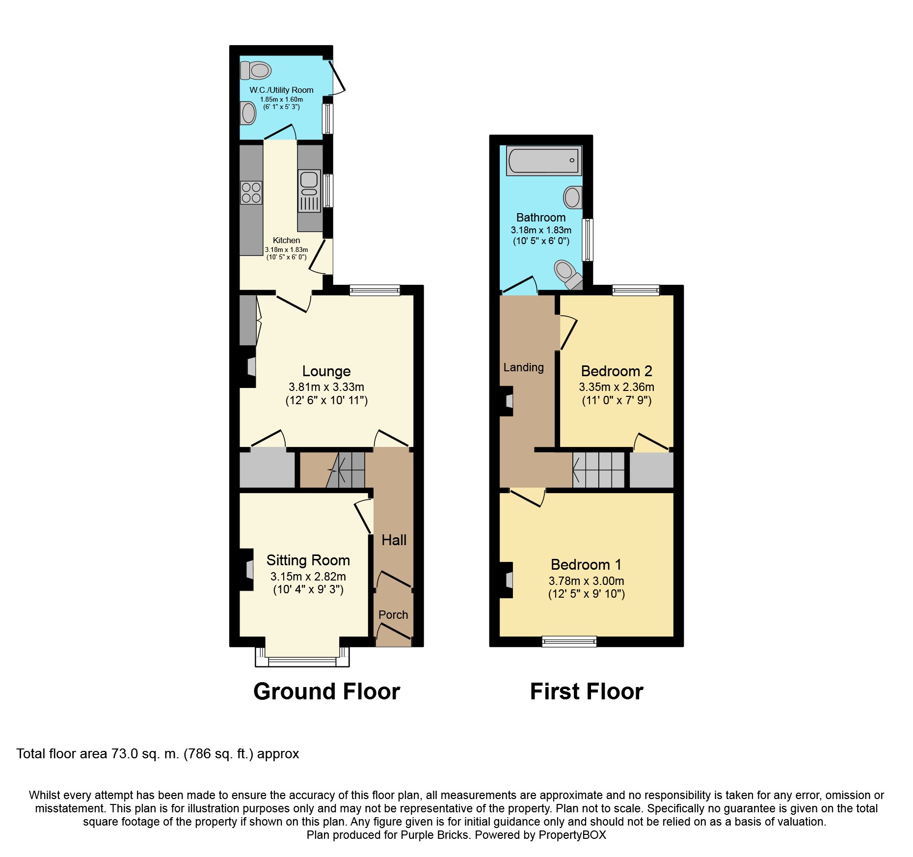 2 Bedrooms Terraced house for sale in Ratcliffe Street, York YO30