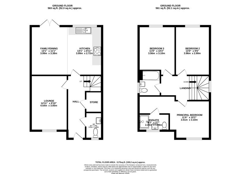 8 Houseman Drive, Basingstoke floorplan