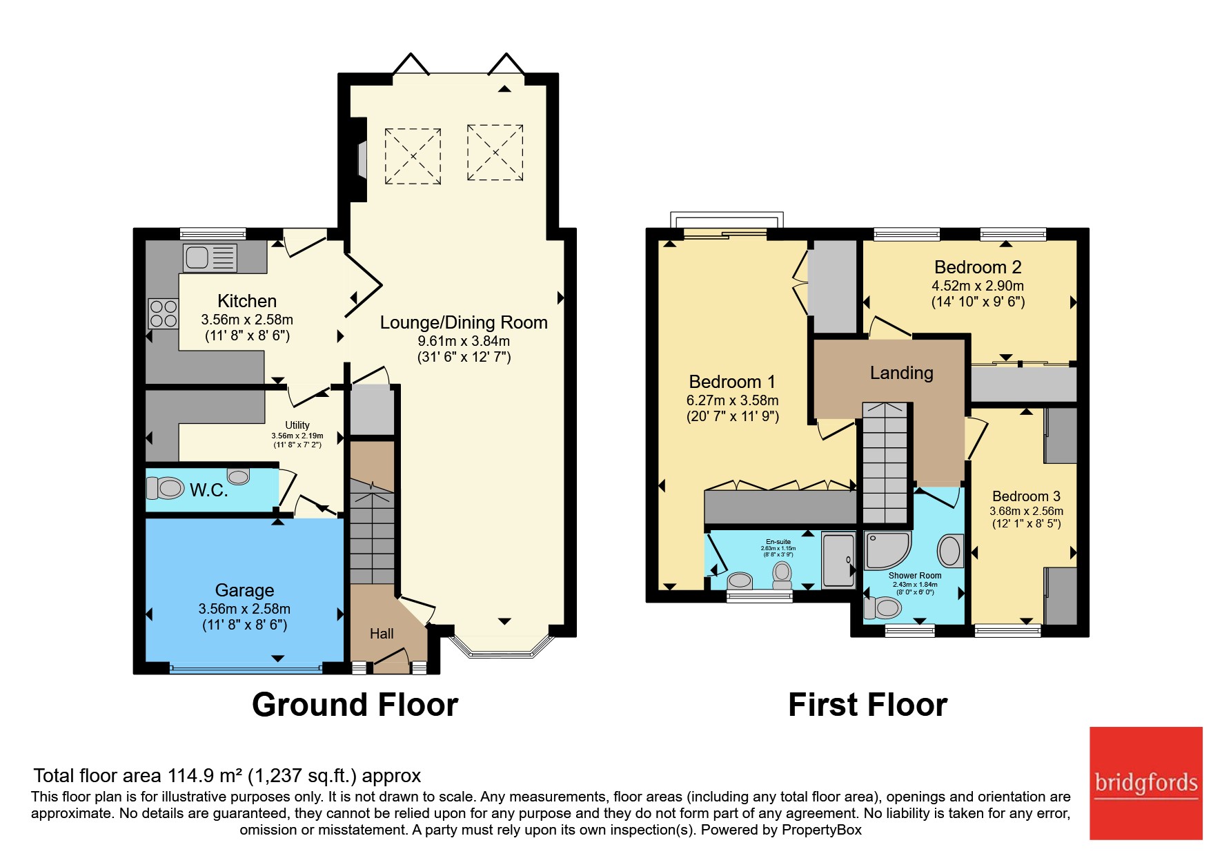 Whitchurch Grove, Newcastle, Staffordshire, ST5 floorplan
