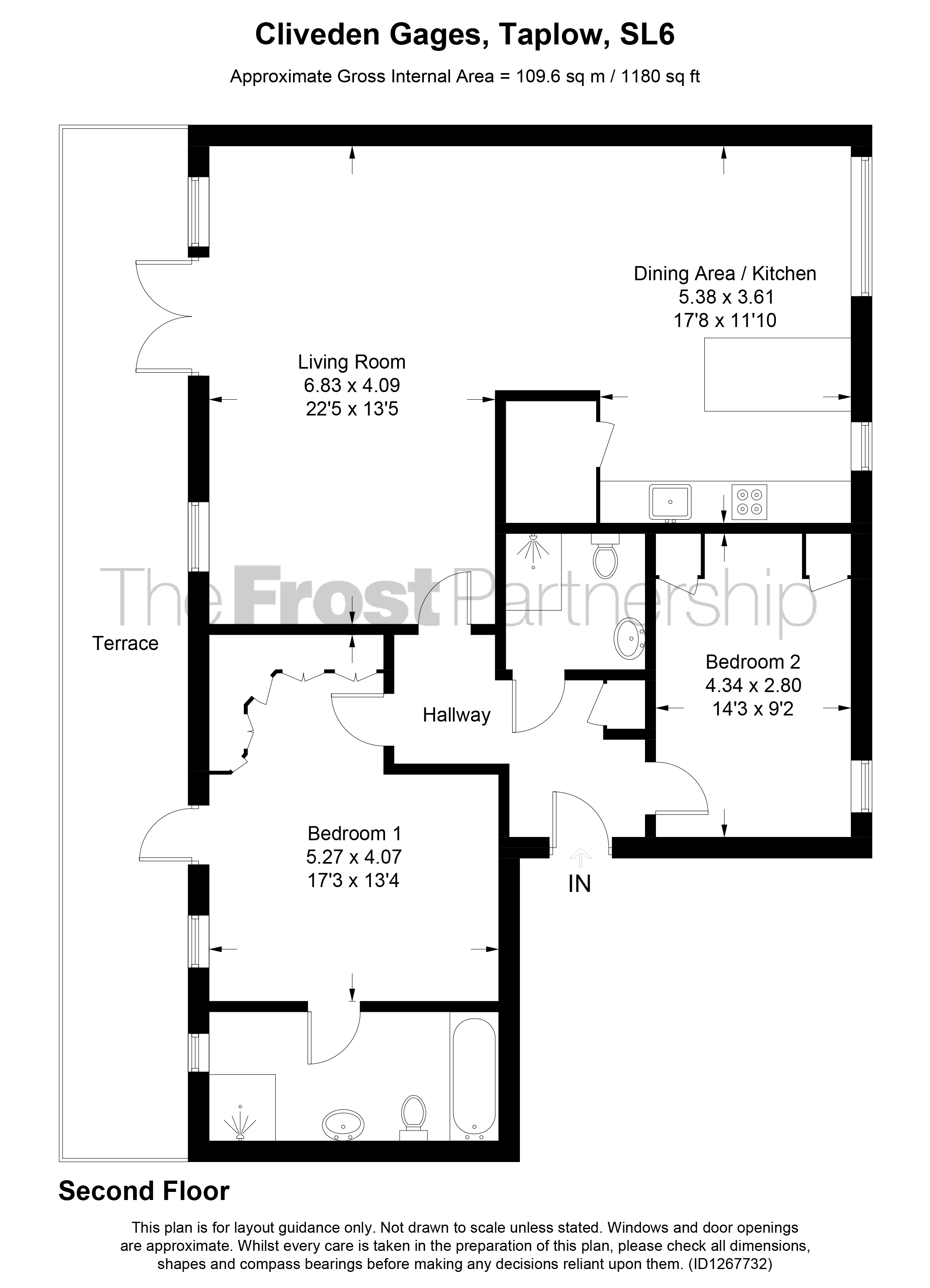 119, Cliveden Gages, Taplow floorplan