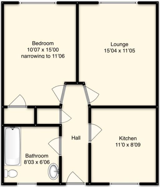 276a, Preston Road, Harrow floorplan