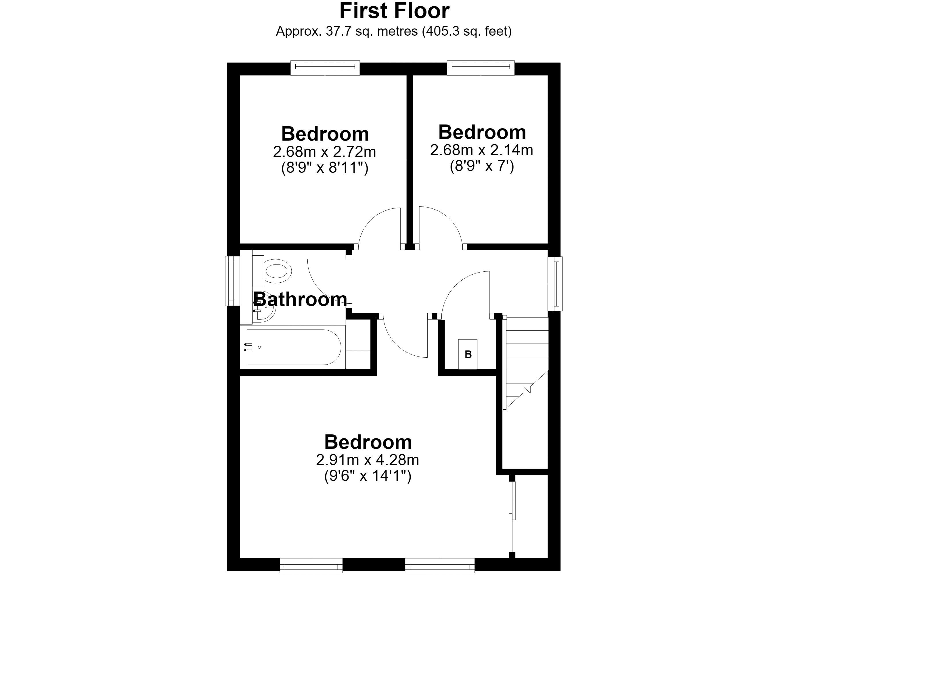 46, Abbey Fields, Telford floorplan