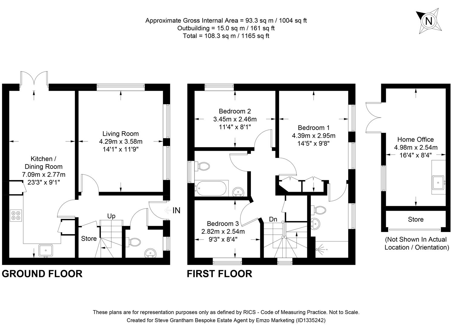 21, Carpenters Way, Waterlooville floorplan