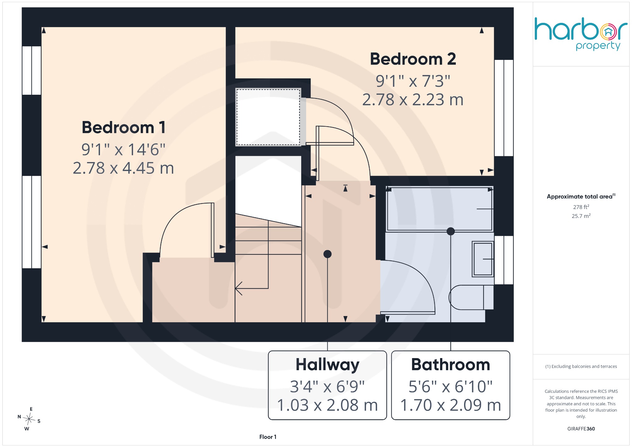 86 Shott Drive, Blantyre, South Lanarkshire floorplan