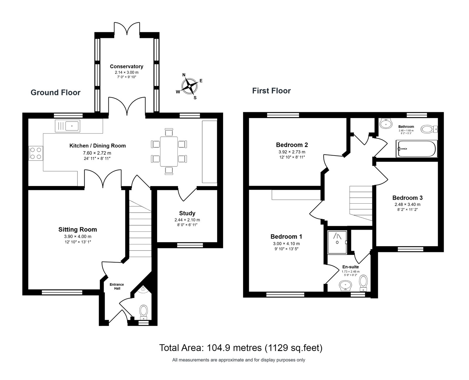 Pitfield Close, Huntingdon floorplan