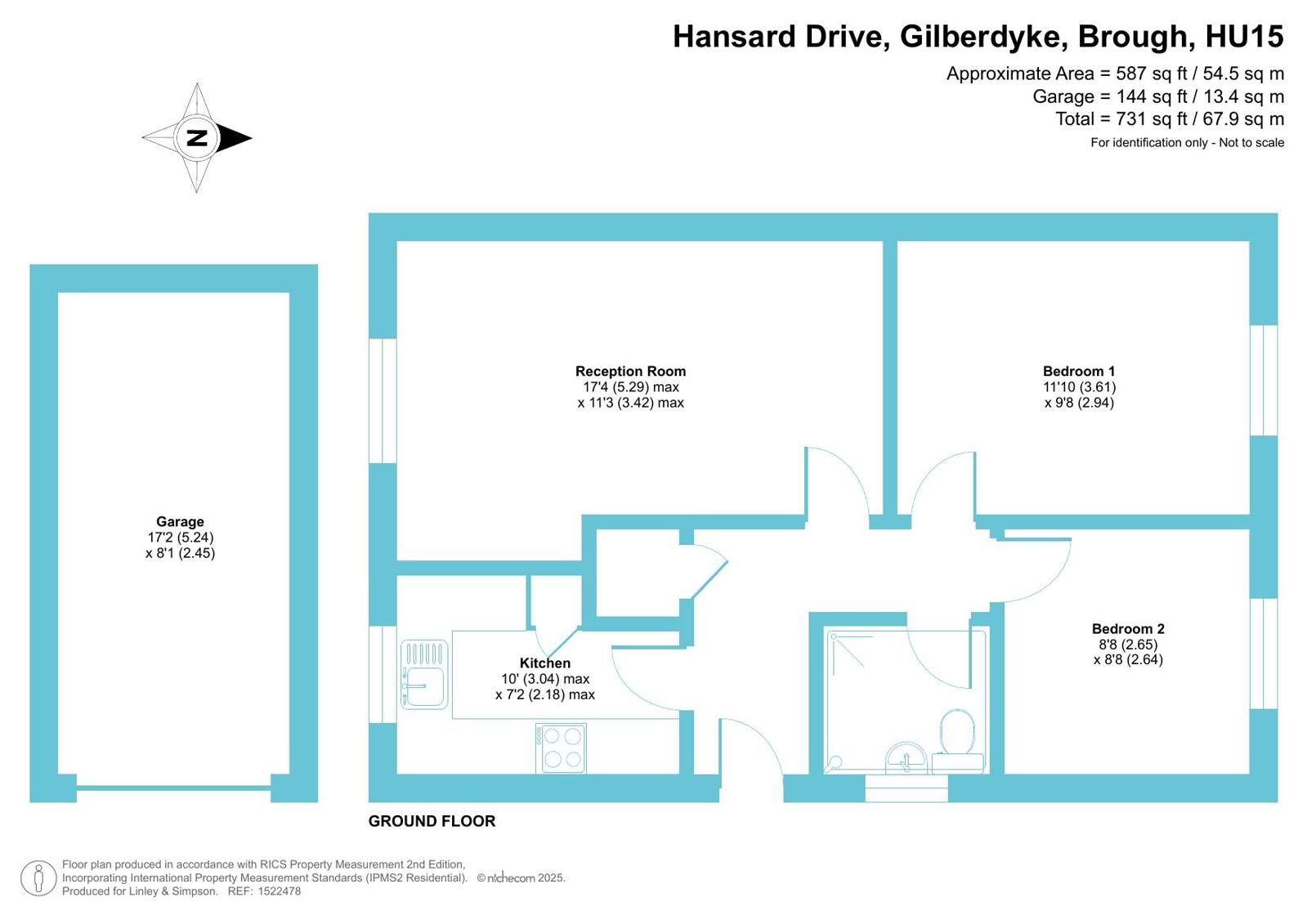 22, Hansard Drive, Brough floorplan