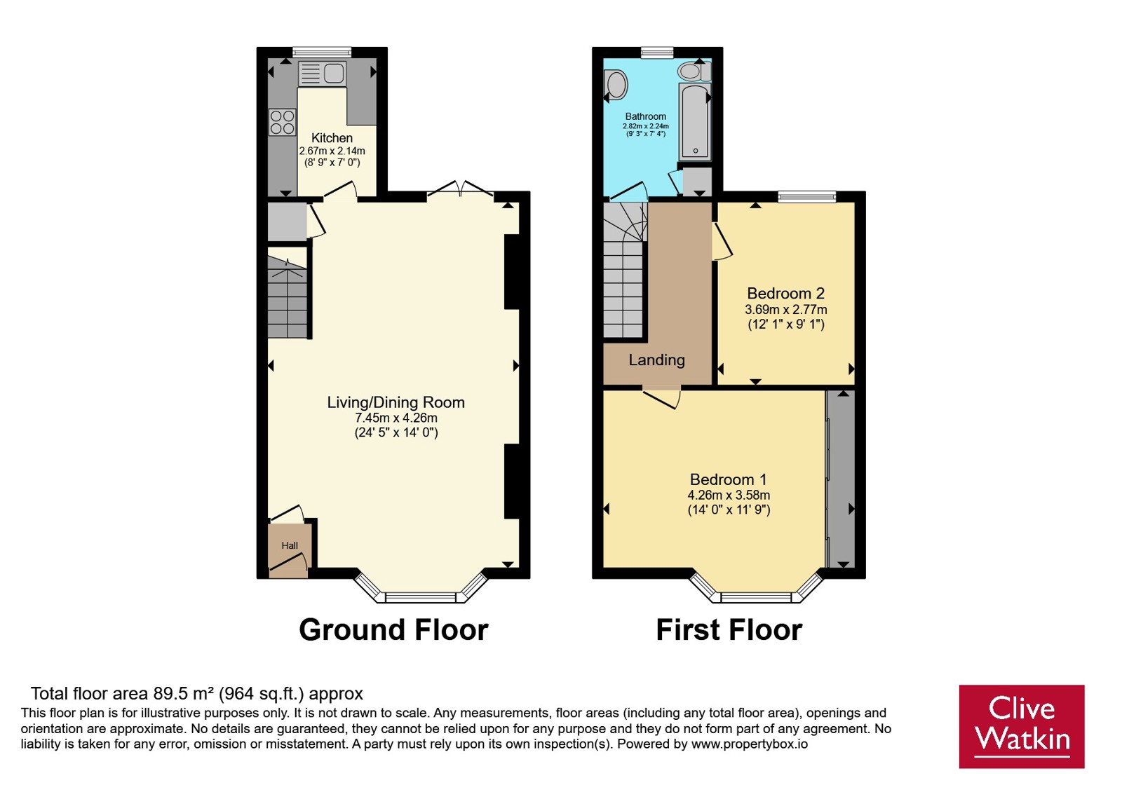 62, Cedar Street, Merseyside floorplan