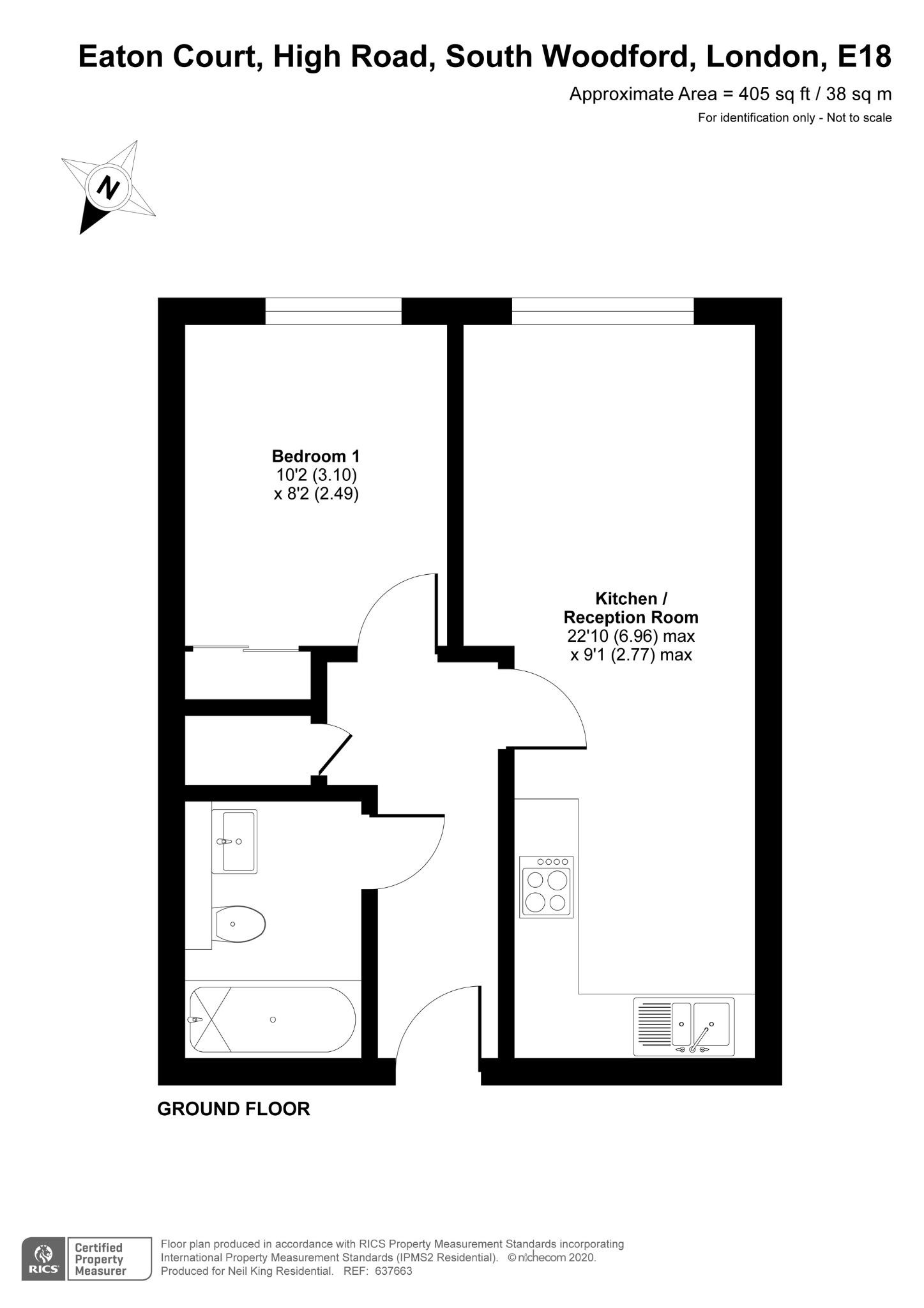 Eaton Court, South Woodford floorplan