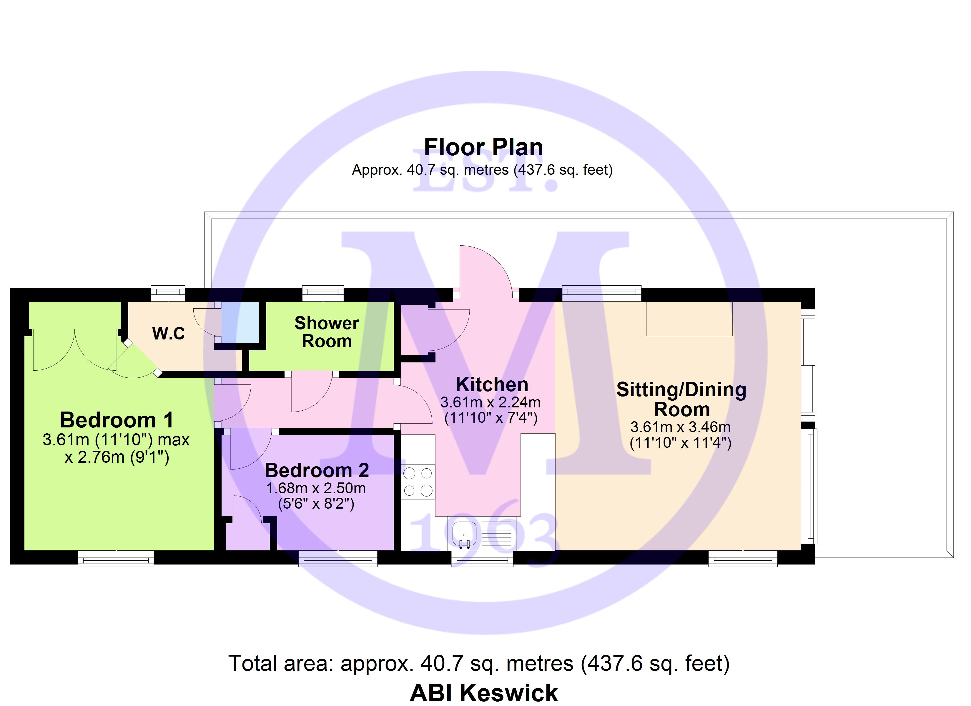 7, Rowan, New Milton floorplan