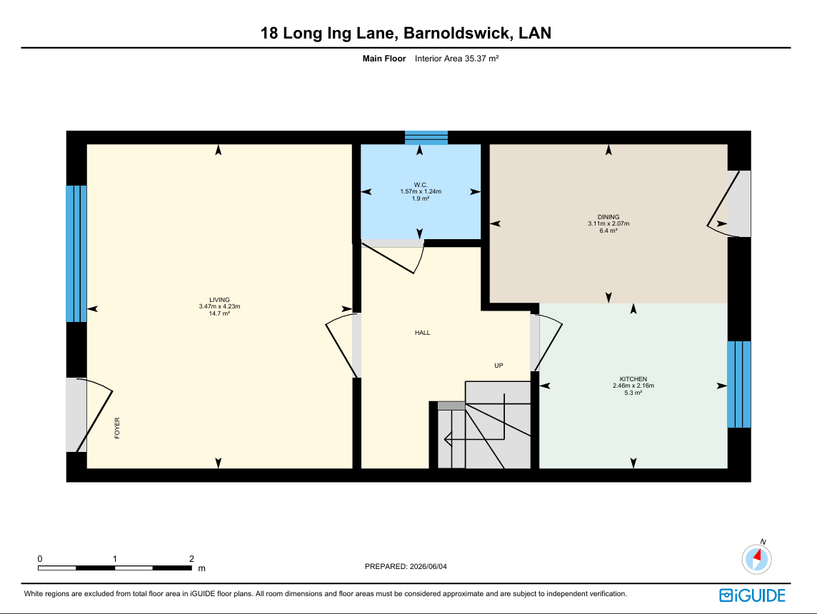 18, Long Ing Lane, Lancashire floorplan