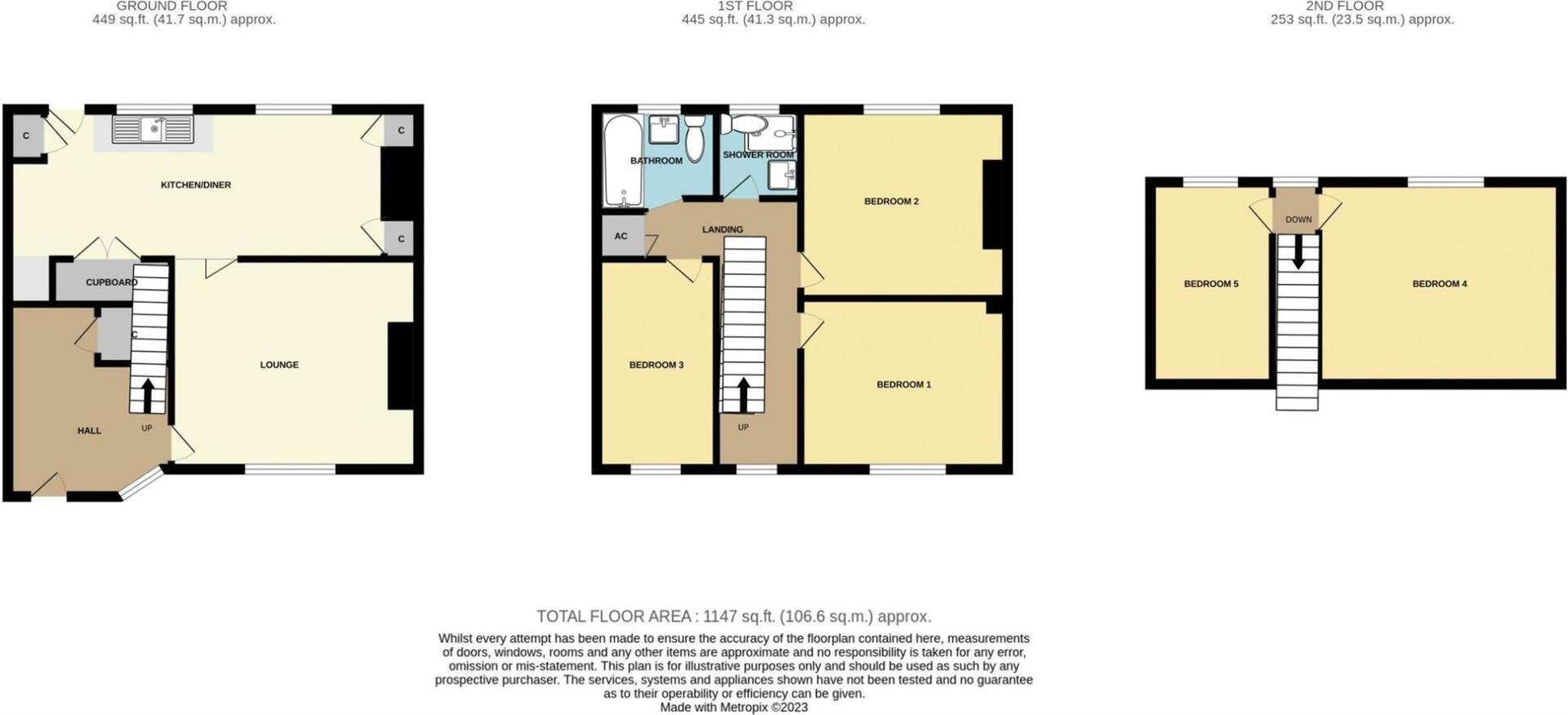 65, Edinburgh Road, Bridgwater floorplan