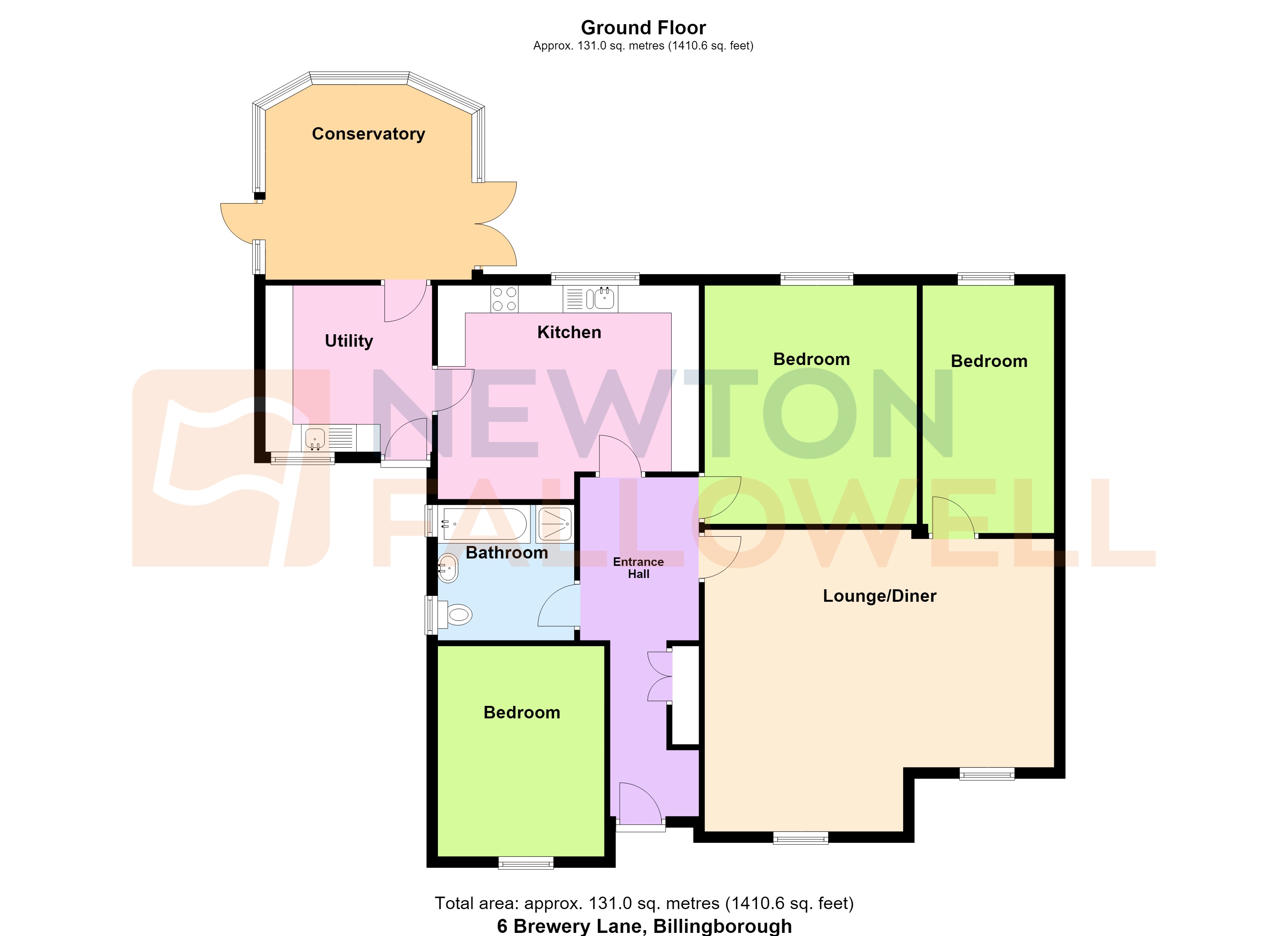 6, Brewery Lane, Billingborough floorplan