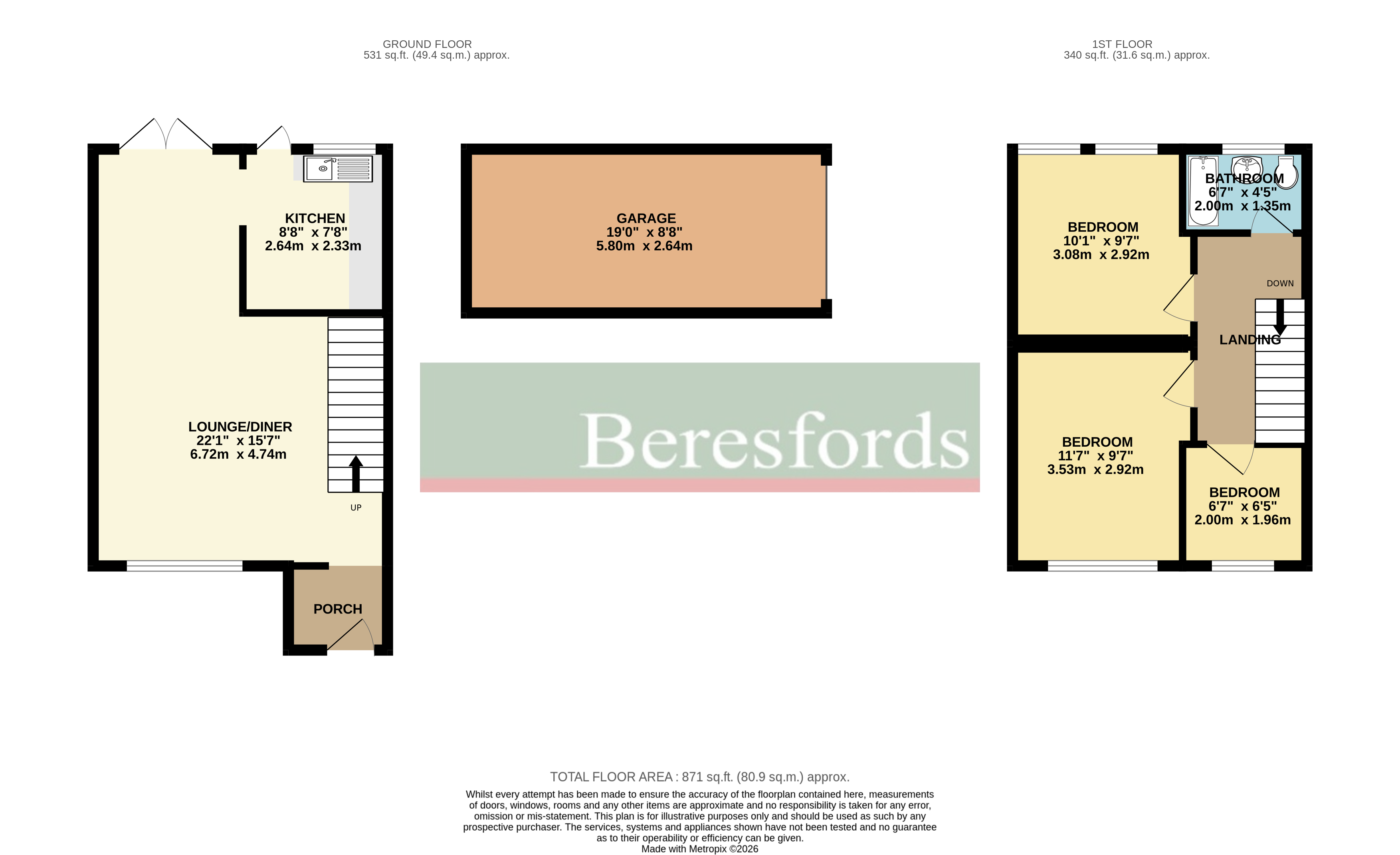 16, Lily Close, Essex floorplan