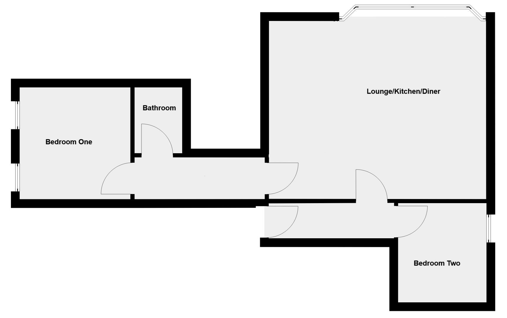 Flat 1, 37, St Thomas Street, Weymouth floorplan