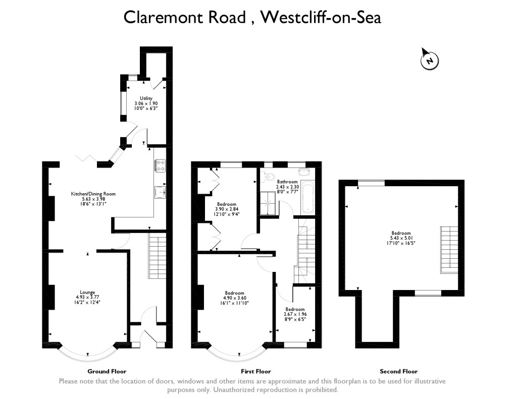 4 Bedrooms Semi-detached house for sale in Claremont Road, Westcliff-On-Sea SS0