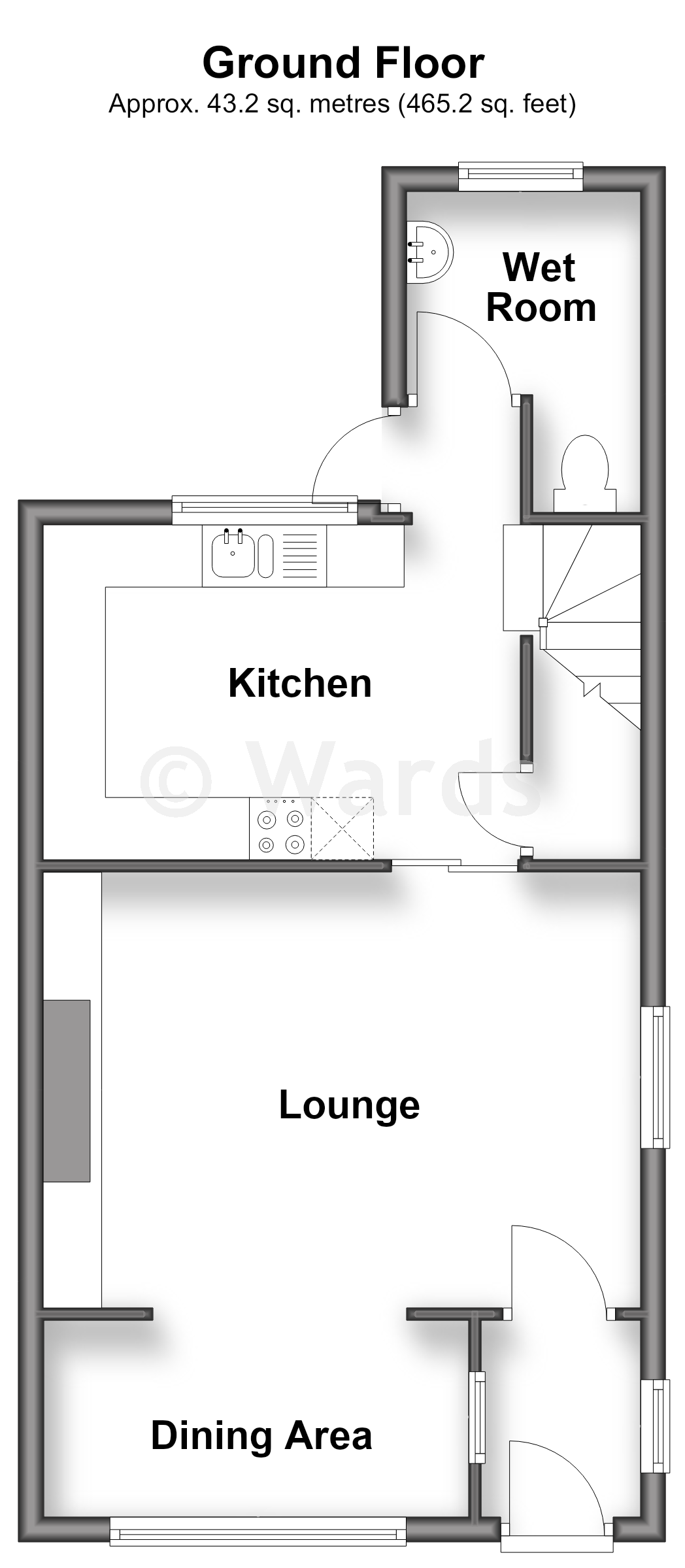 55, Calder Road, Maidstone floorplan