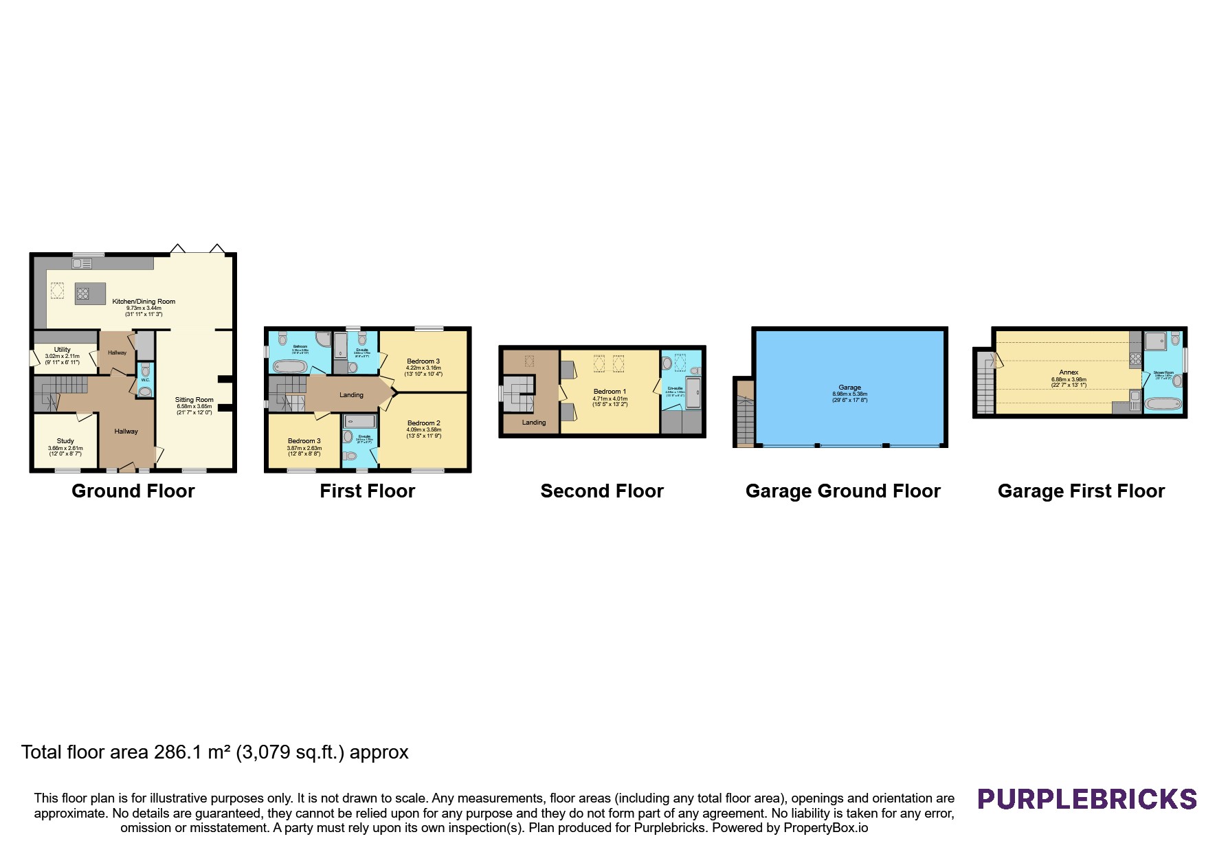 Oak Tree House, Fardon Way, Deddington floorplan