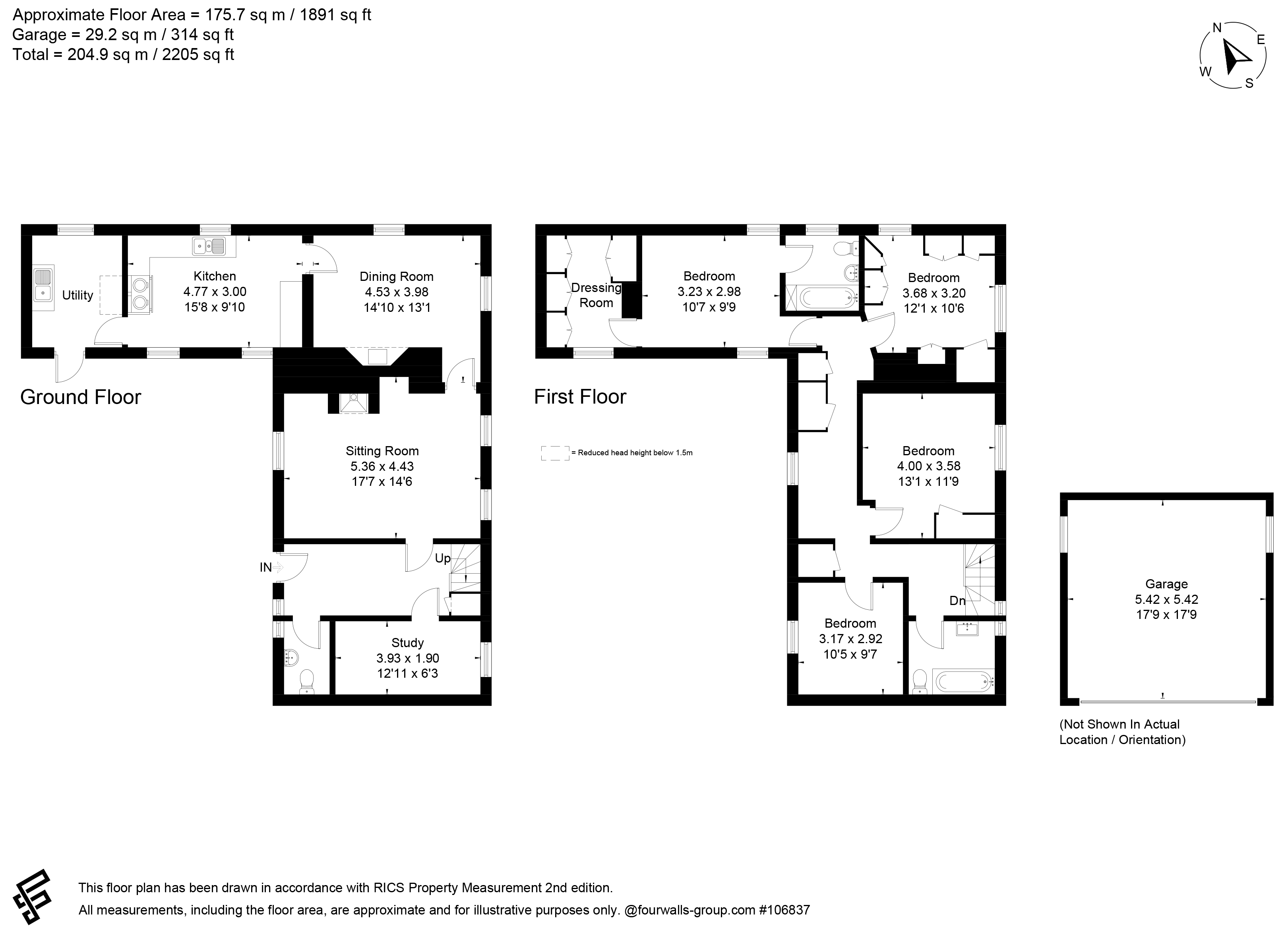 Apple Tree Cottage, 5-6, Bedwyn Common, Wiltshire floorplan