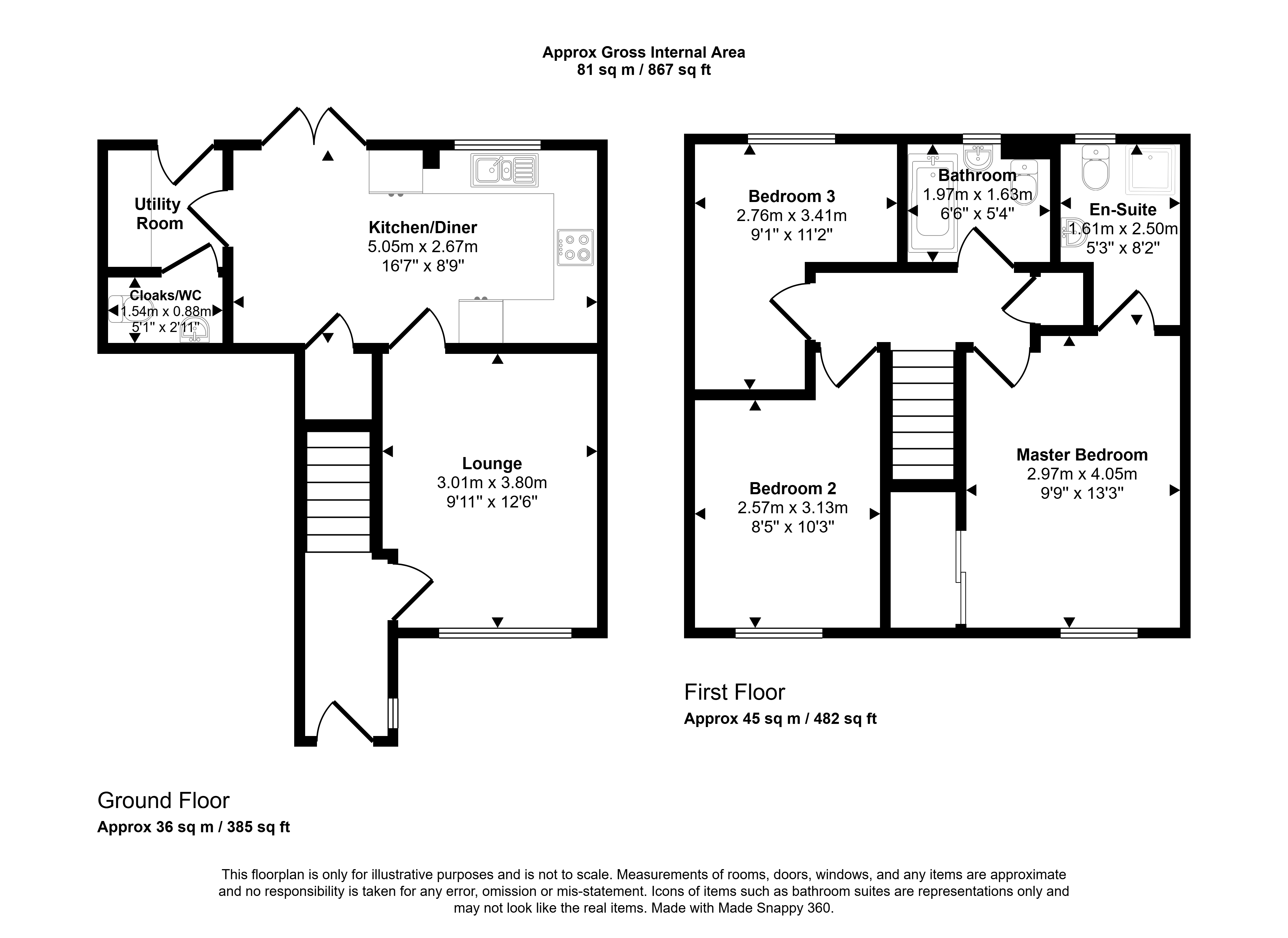 33, Nightingale Wynd, Gateshead floorplan