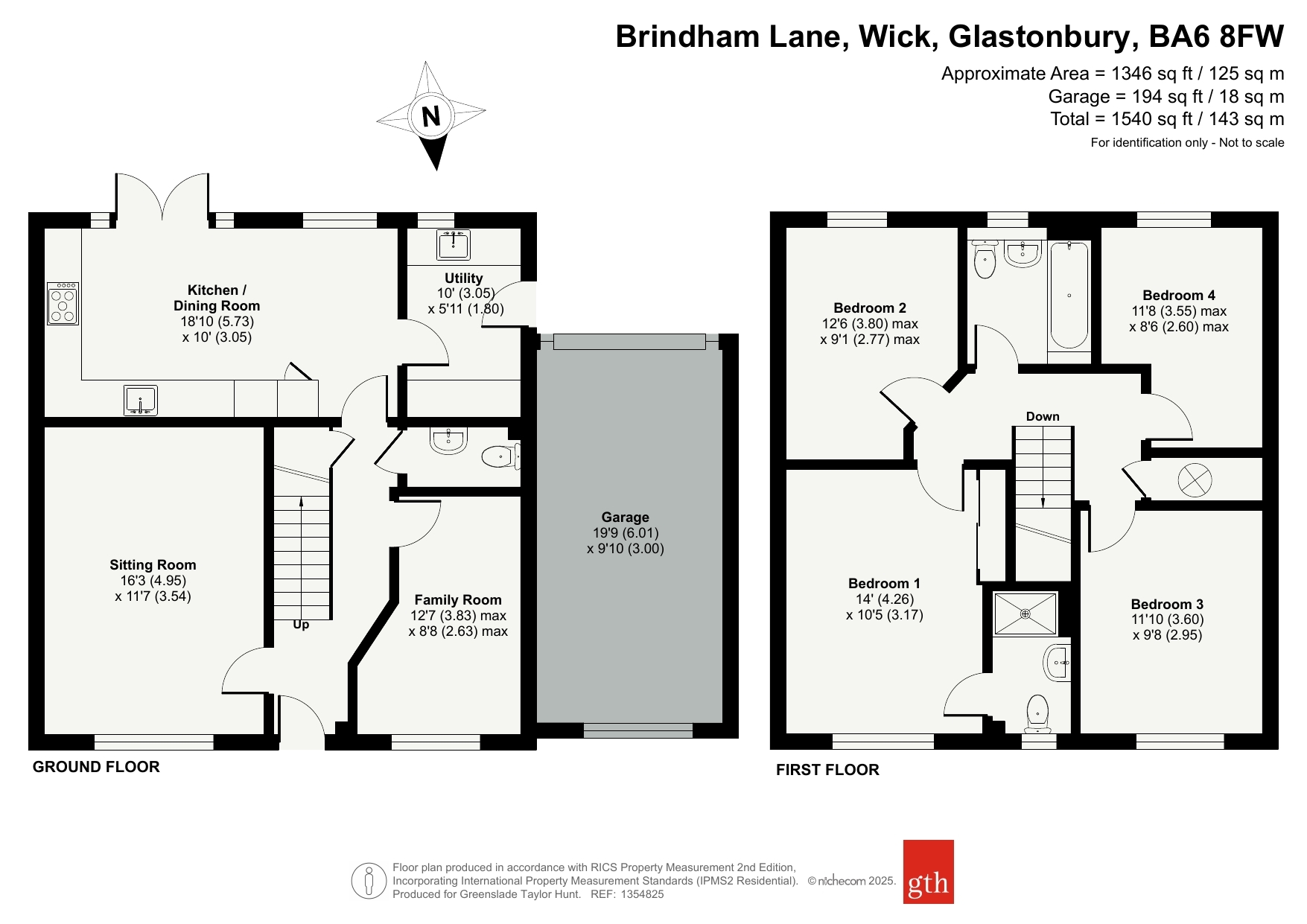 Shipham House,, Brindham Lane, Glastonbury floorplan