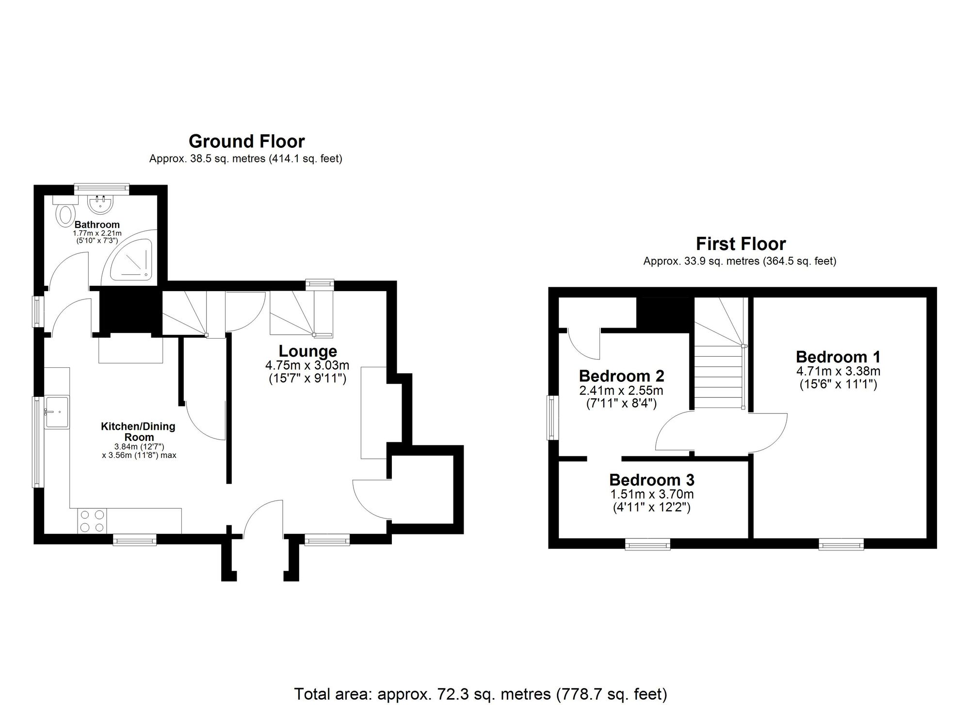 26 Lotfield Street, Royston floorplan