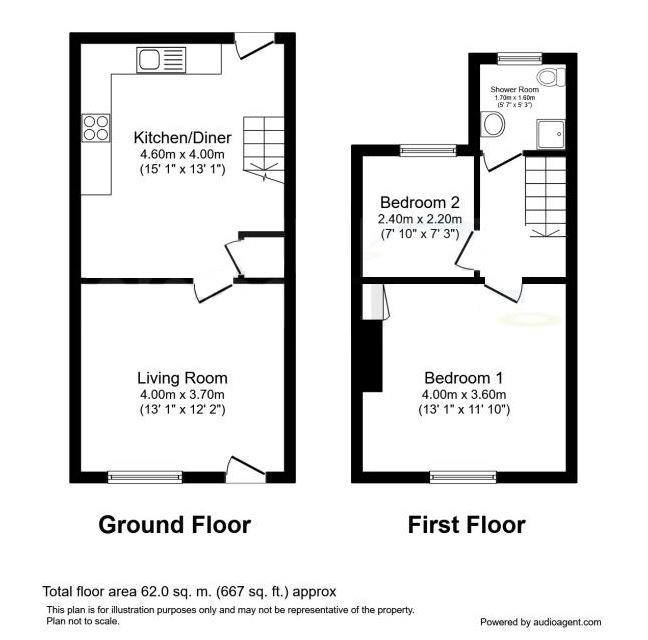 299, Gosbrook Road, Reading floorplan
