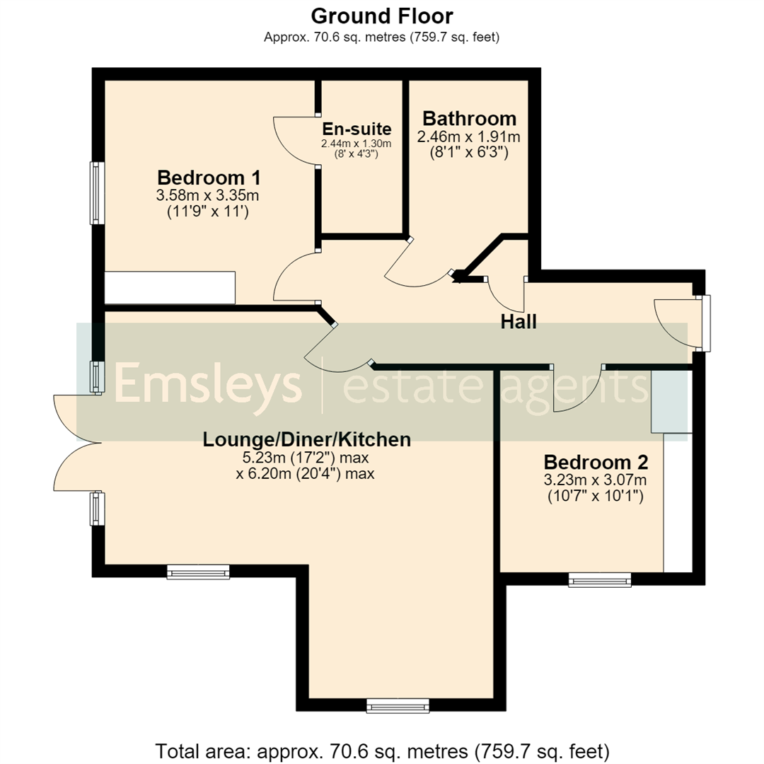 22, Lakeside Approach, Tadcaster floorplan