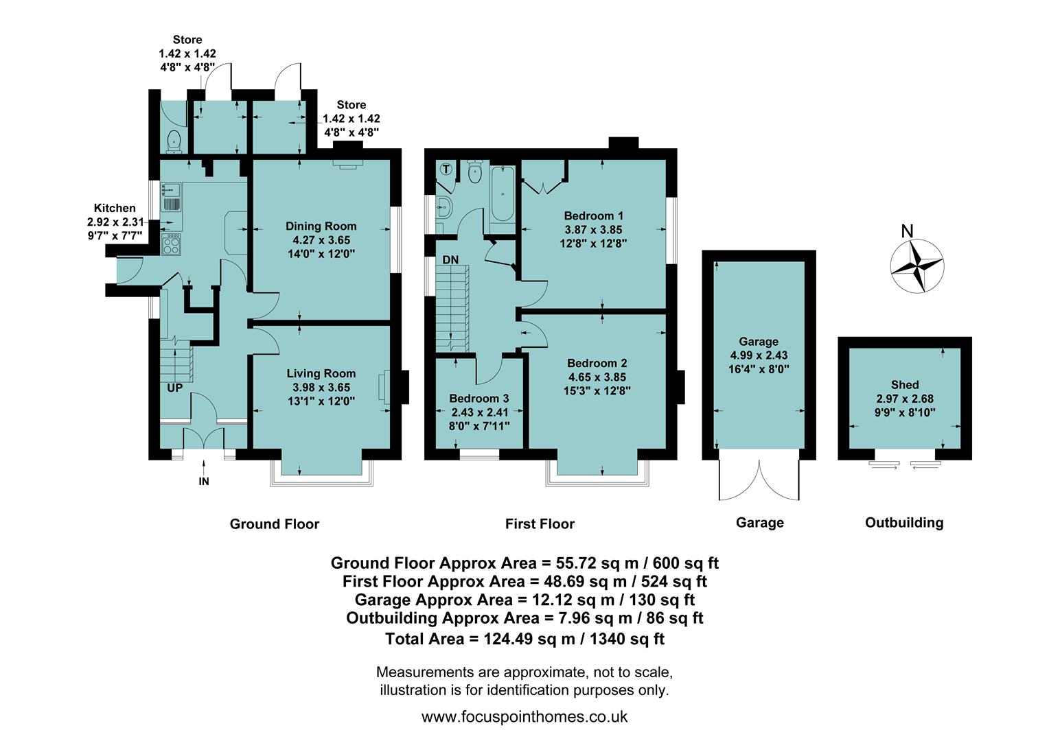 3, The Twistle, Byfield floorplan