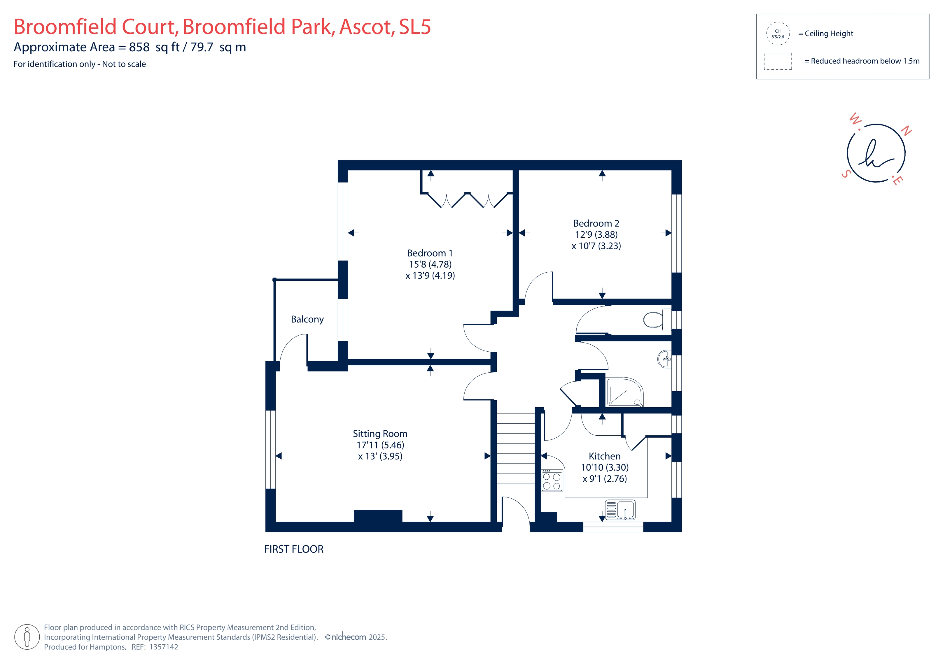 10 Broomfield Court, Broomfield Park, Ascot floorplan