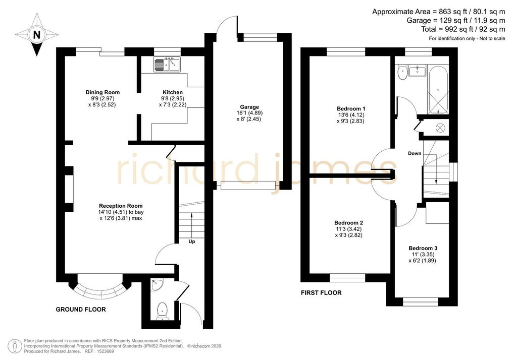 1, Middleleaze Drive Middleleaze, Middleleaze floorplan