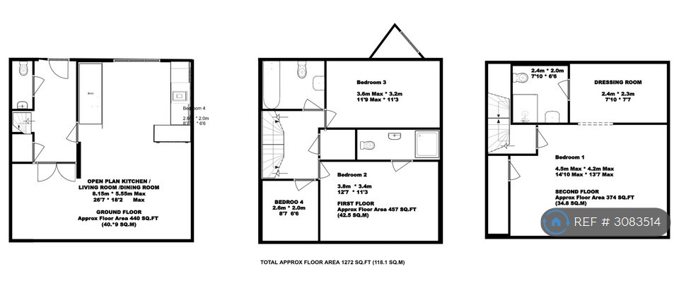 Maidstone floorplan