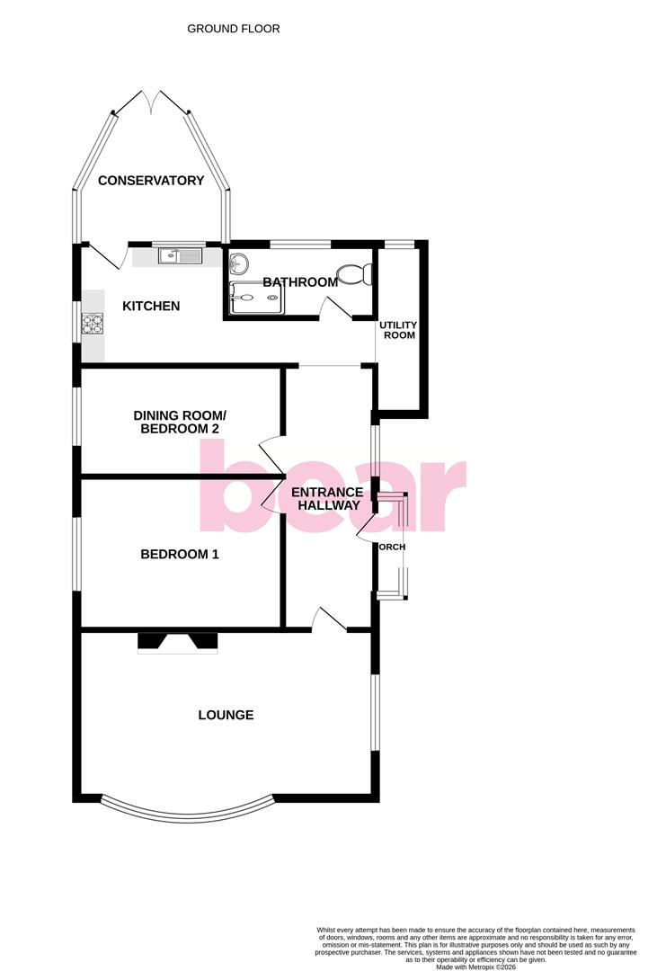 72, Woodcutters Avenue, Leigh-on-Sea floorplan