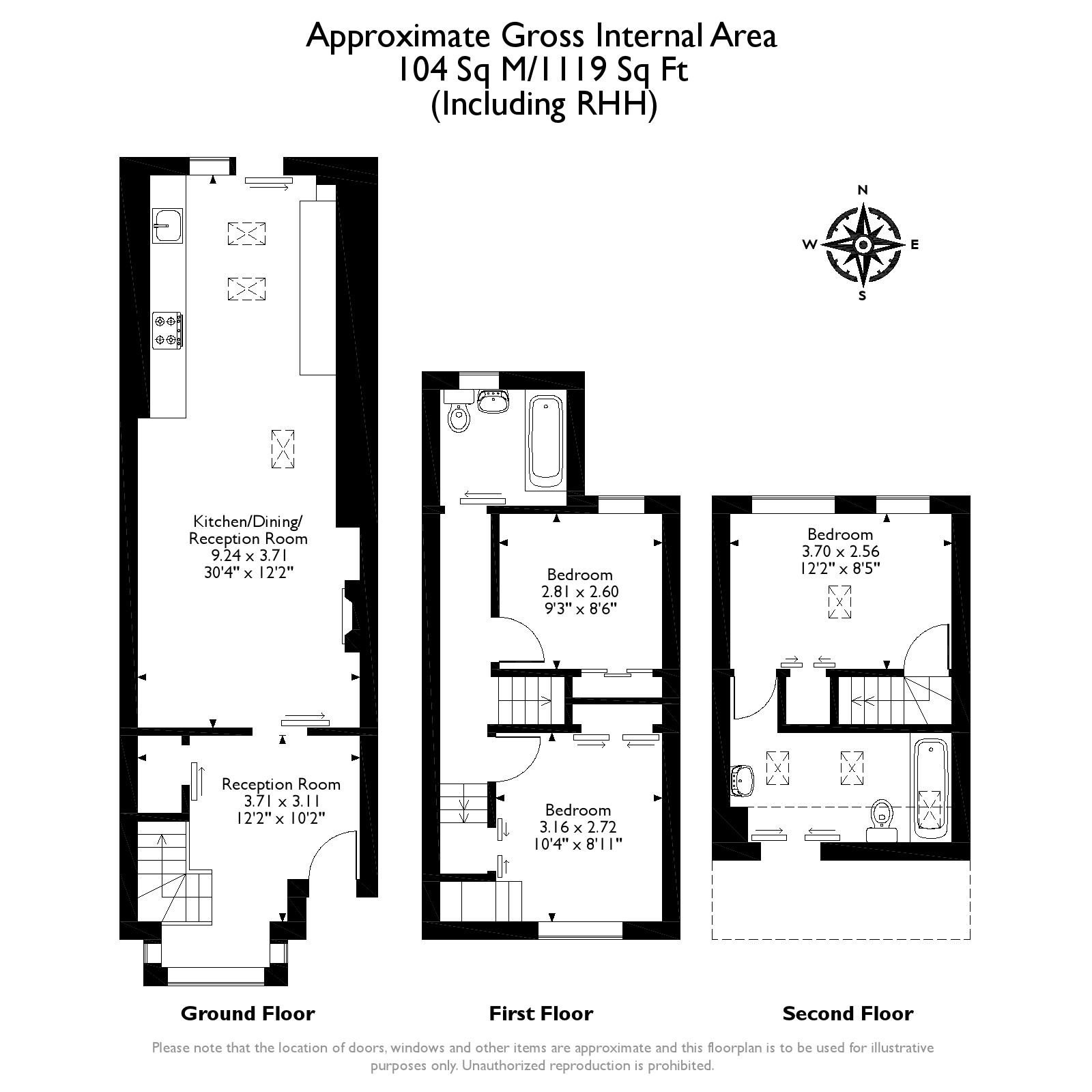 27, Stanley Gardens Road, Teddington floorplan