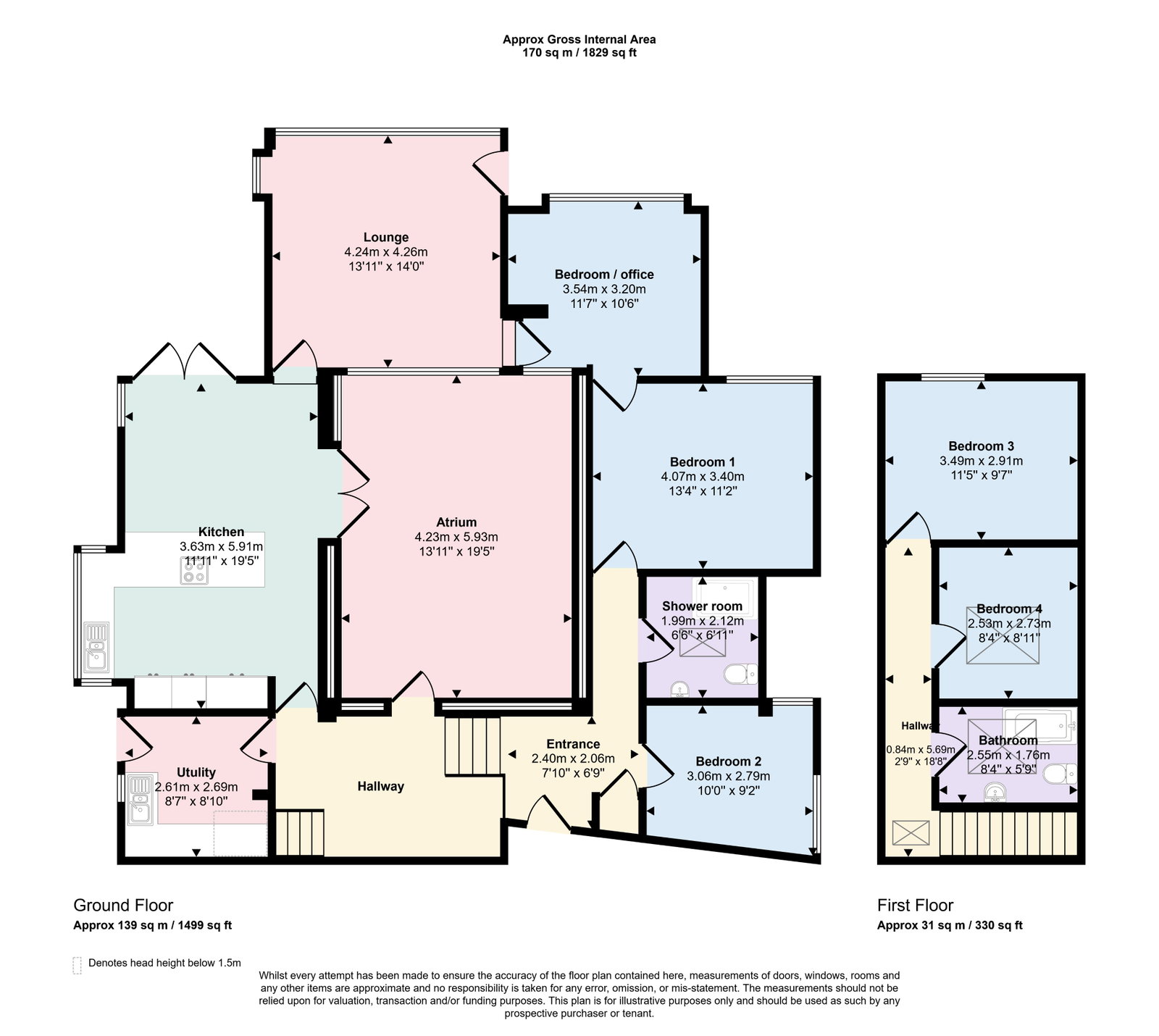 1a, Ddol Road, Swansea floorplan