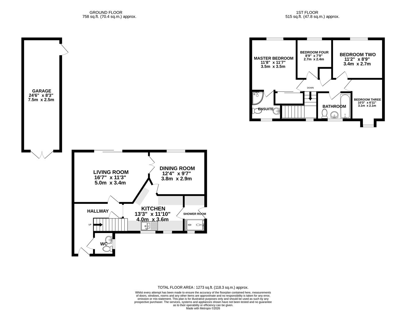 Aldabrand Close, Weymouth floorplan