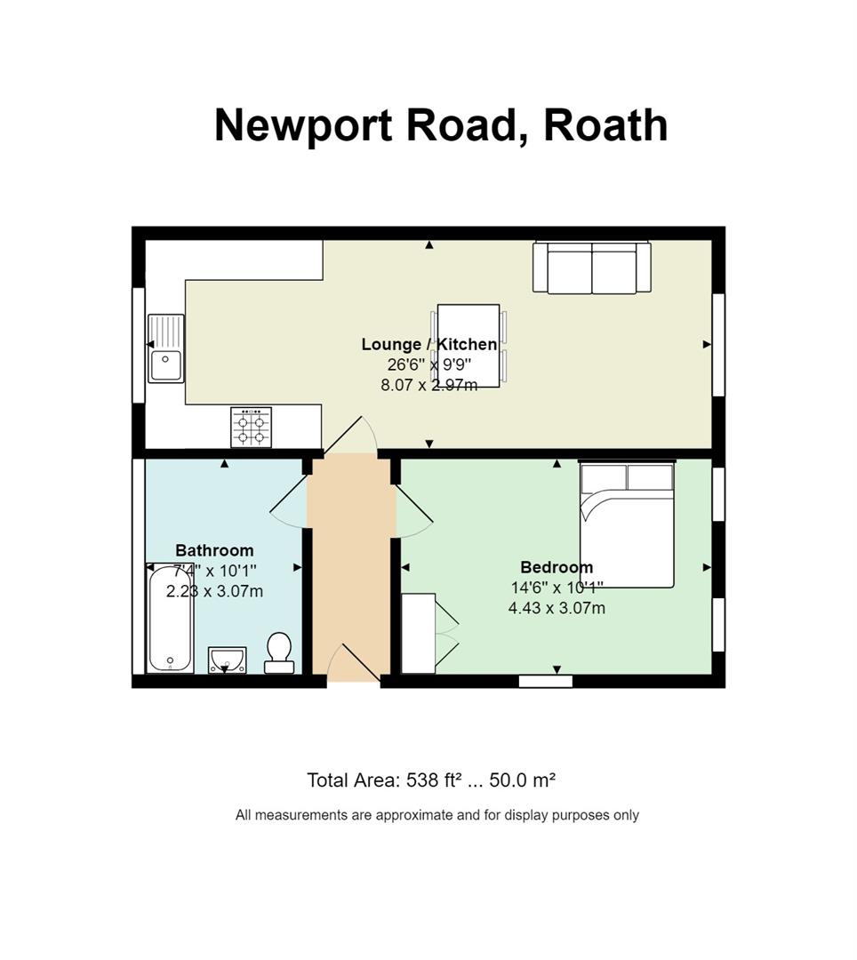 1 Bedrooms  to rent in The Court, Newport Road, Roath, Cardiff CF24