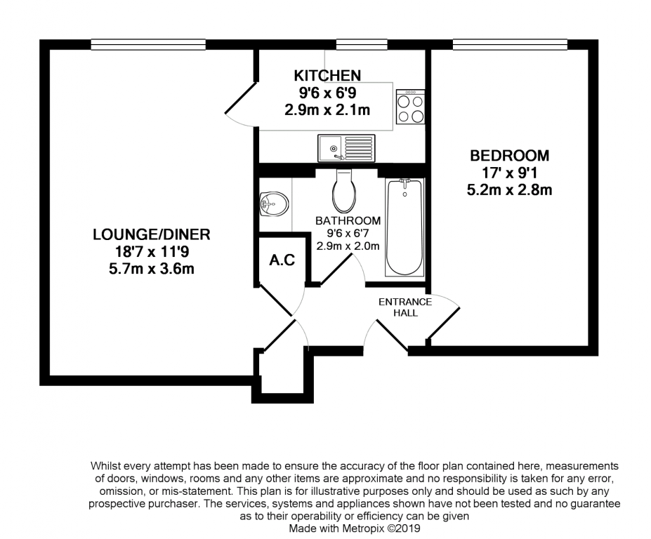 1 Bedrooms  to rent in Victoria Road, Aldershot GU11