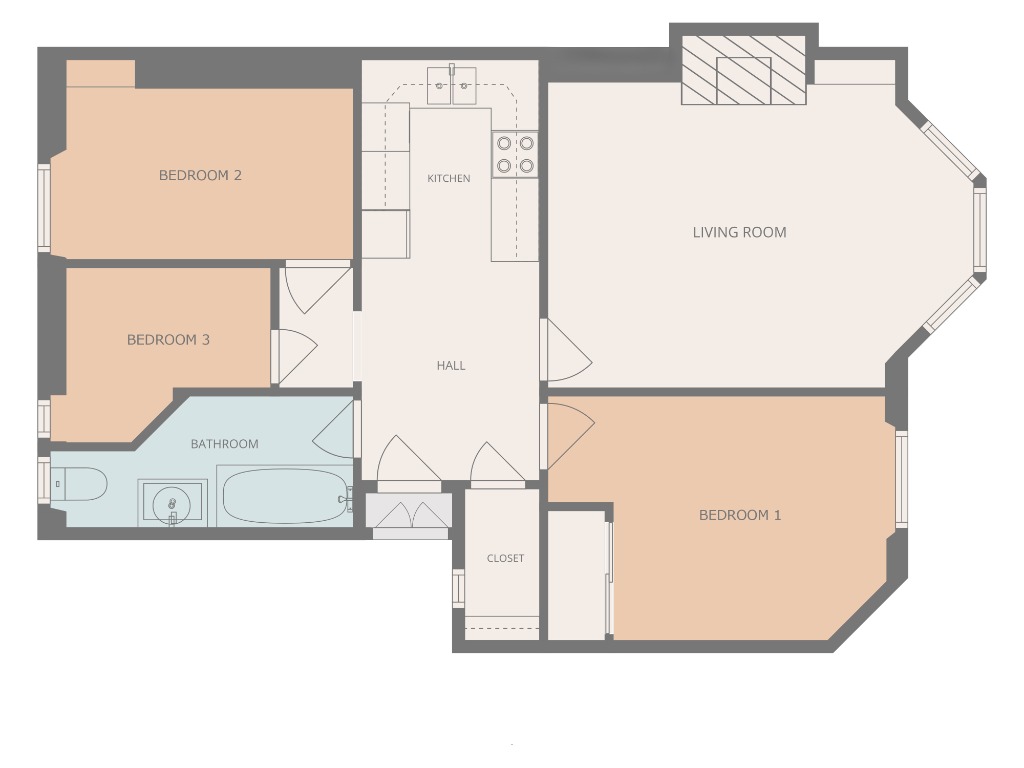 5, 19, Bonhill Road, West Dunbartonshire floorplan