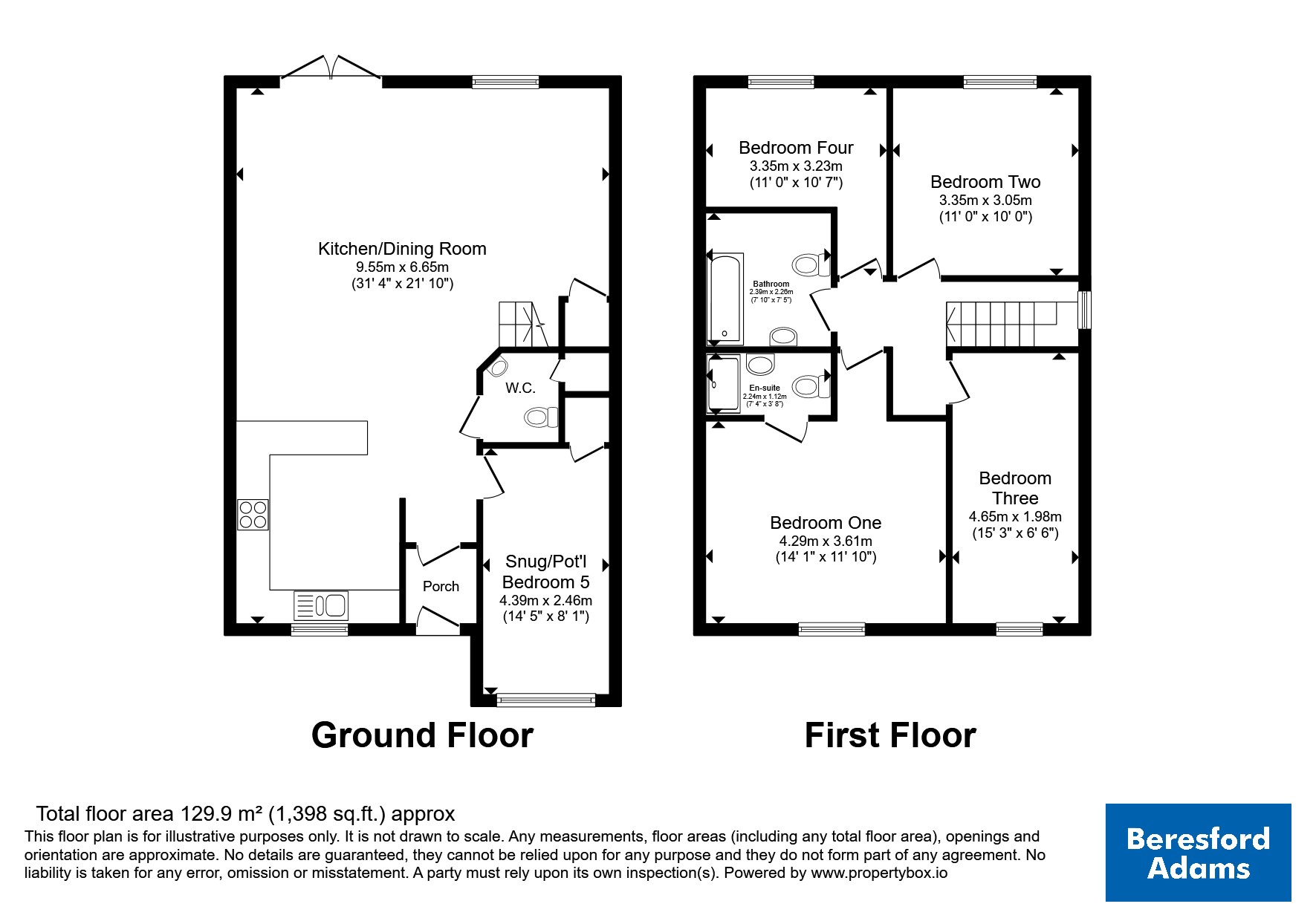Cerrig,, Four Mile Bridge, Anglesey floorplan