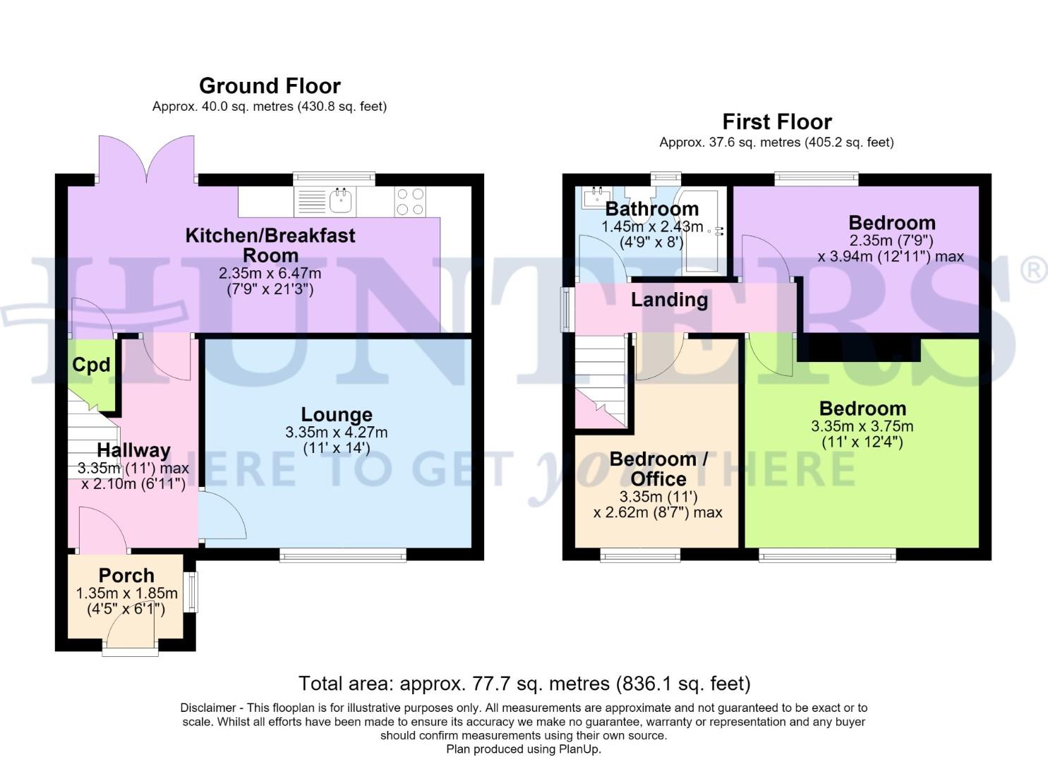 12, Heathbank Road, Manchester floorplan