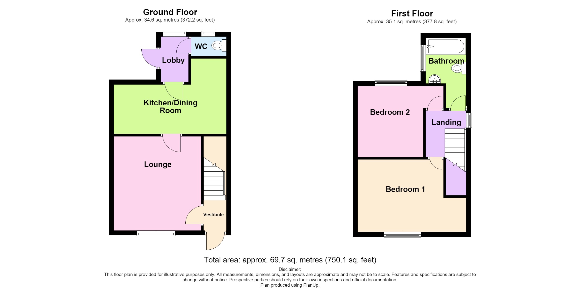 23, Shakespeare Avenue, Warwickshire floorplan