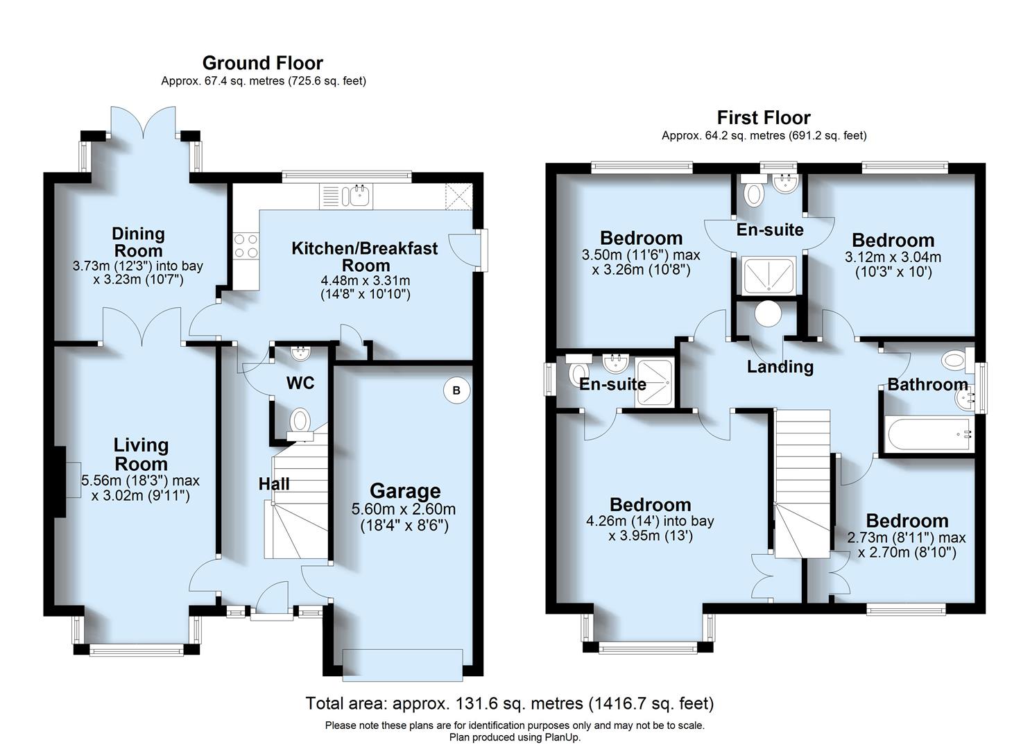 4 Bedrooms Detached house for sale in Micklefield Way, Seaford BN25