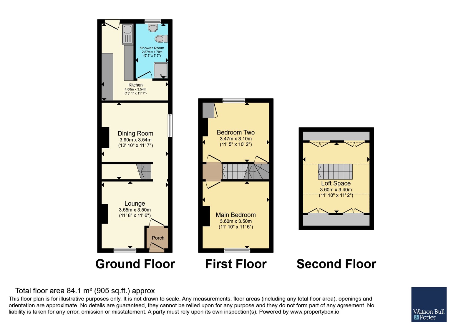 63, Horsebridge Hill, Isle of Wight floorplan