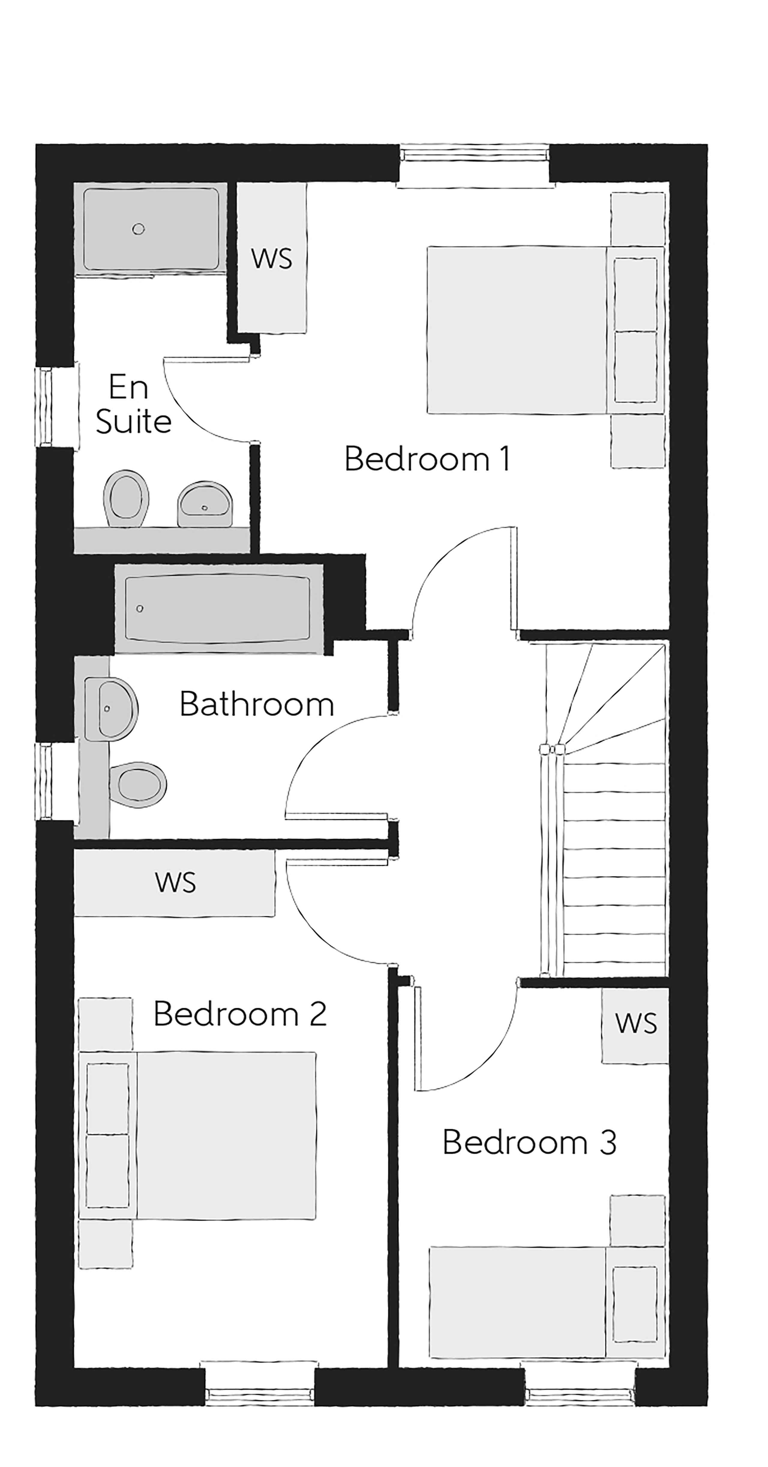 85, Pitsford Road, Manchester floorplan