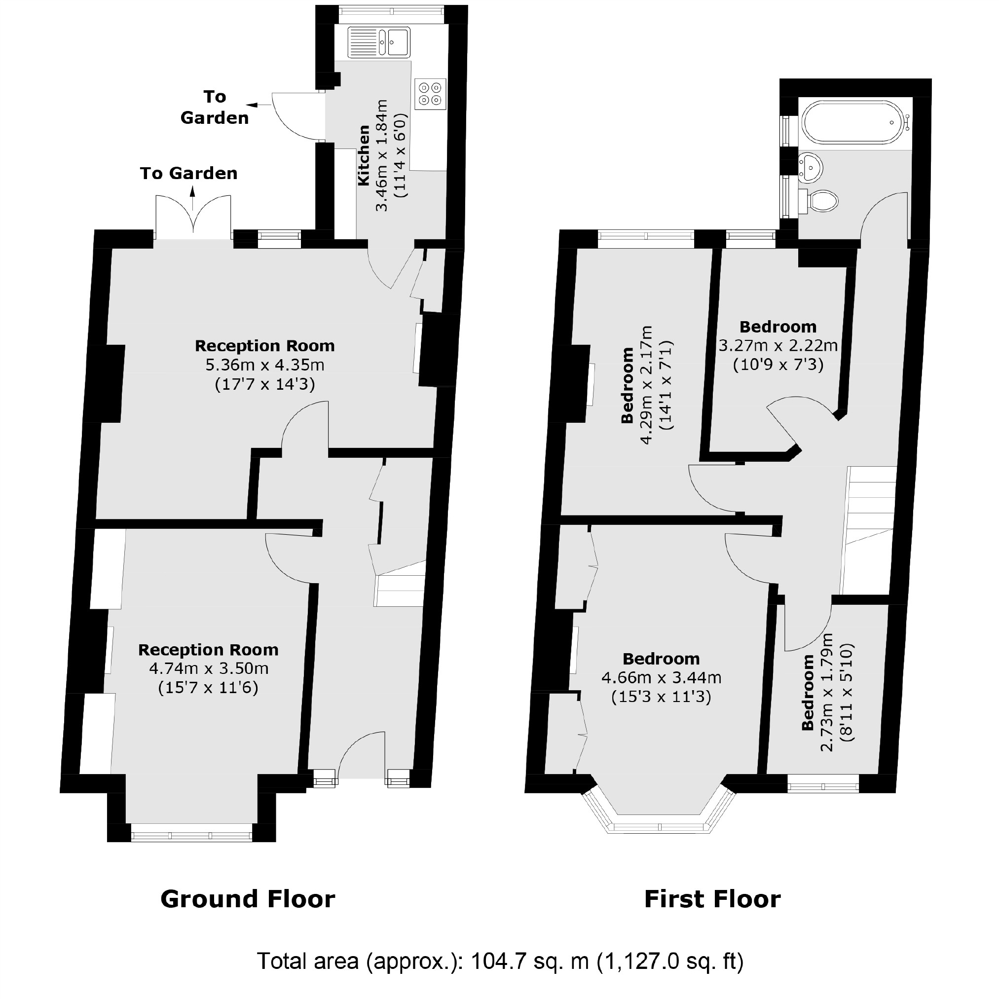 94, Bramshot Avenue, London floorplan